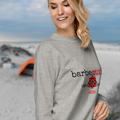 Sweatshirt - BARBECUTIE GOTH LADYBUG - BLACK TEXT