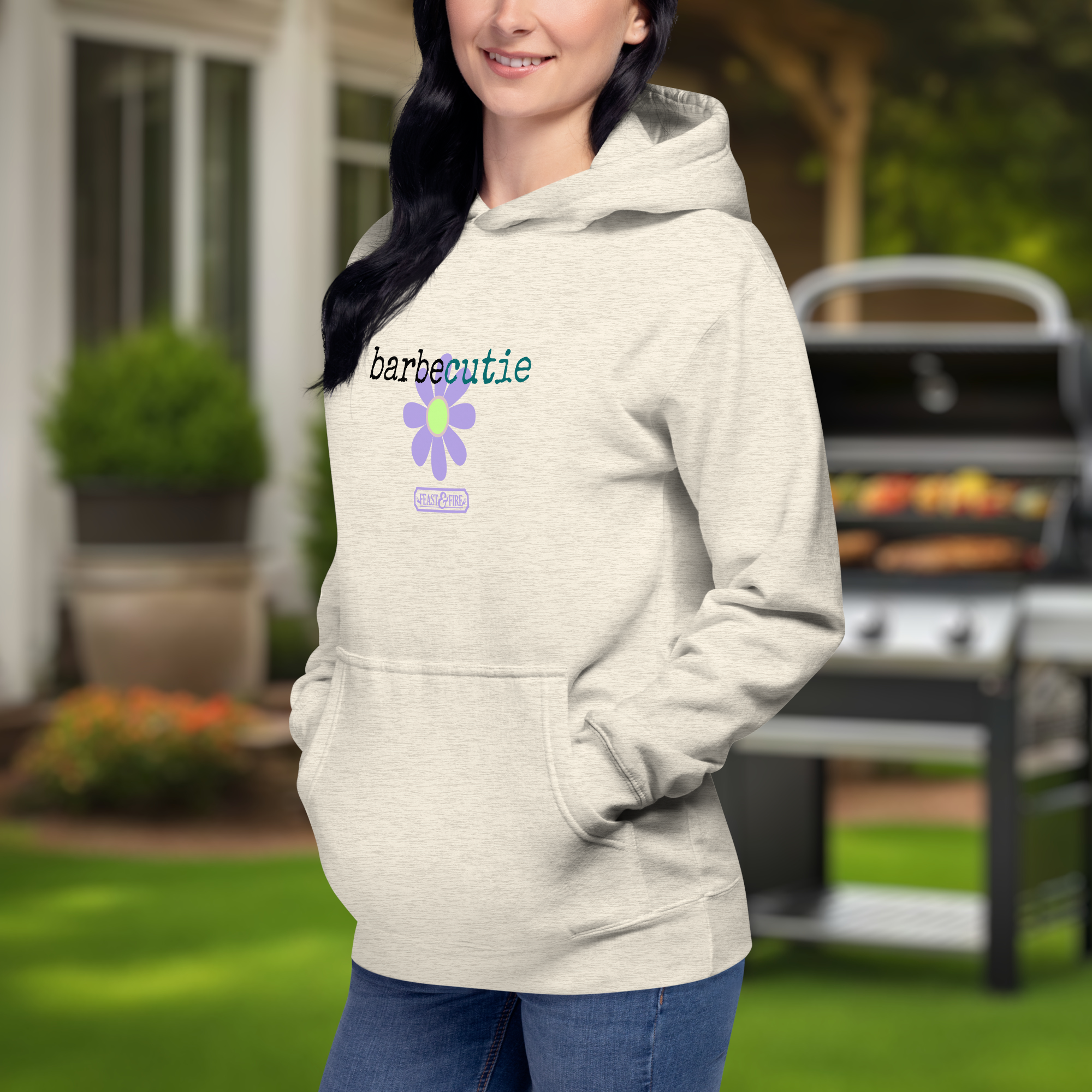 Hoodie - BARBECUTIE LAVENDER