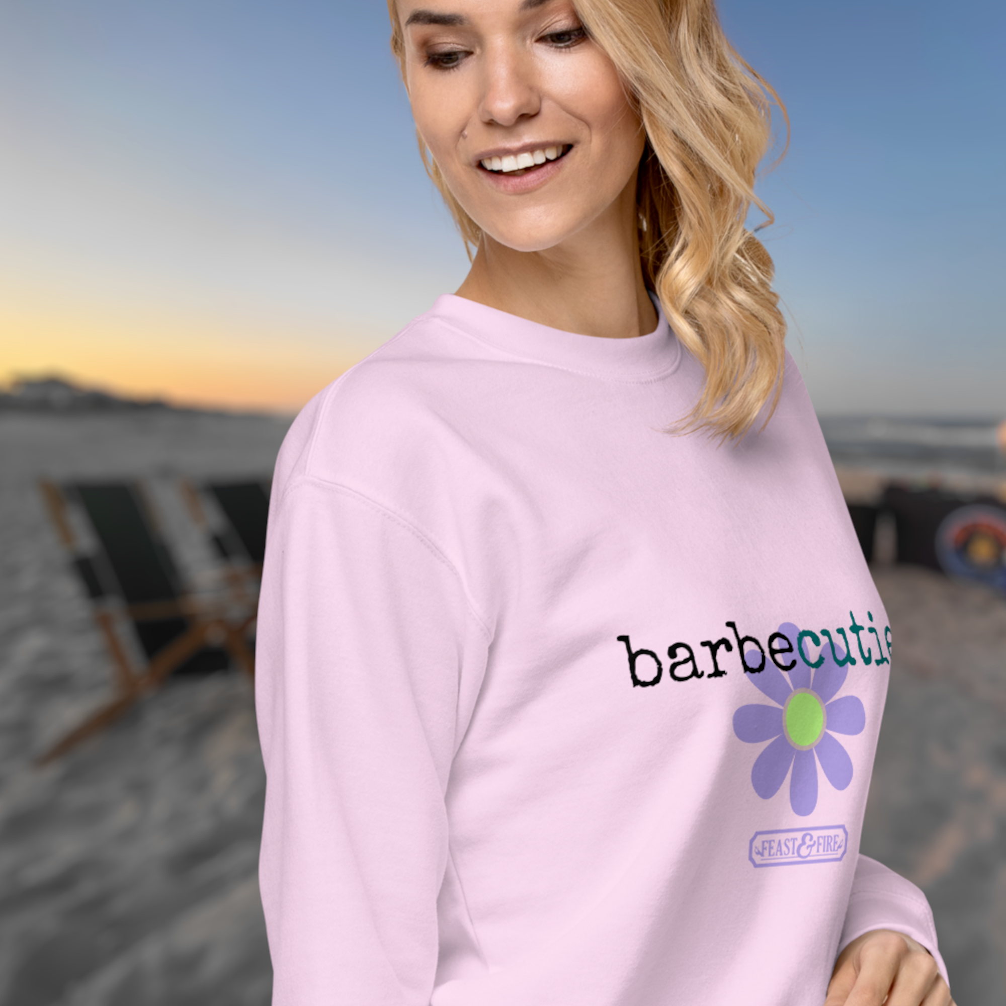 Sweatshirt - BARBECUTIE LAVENDER