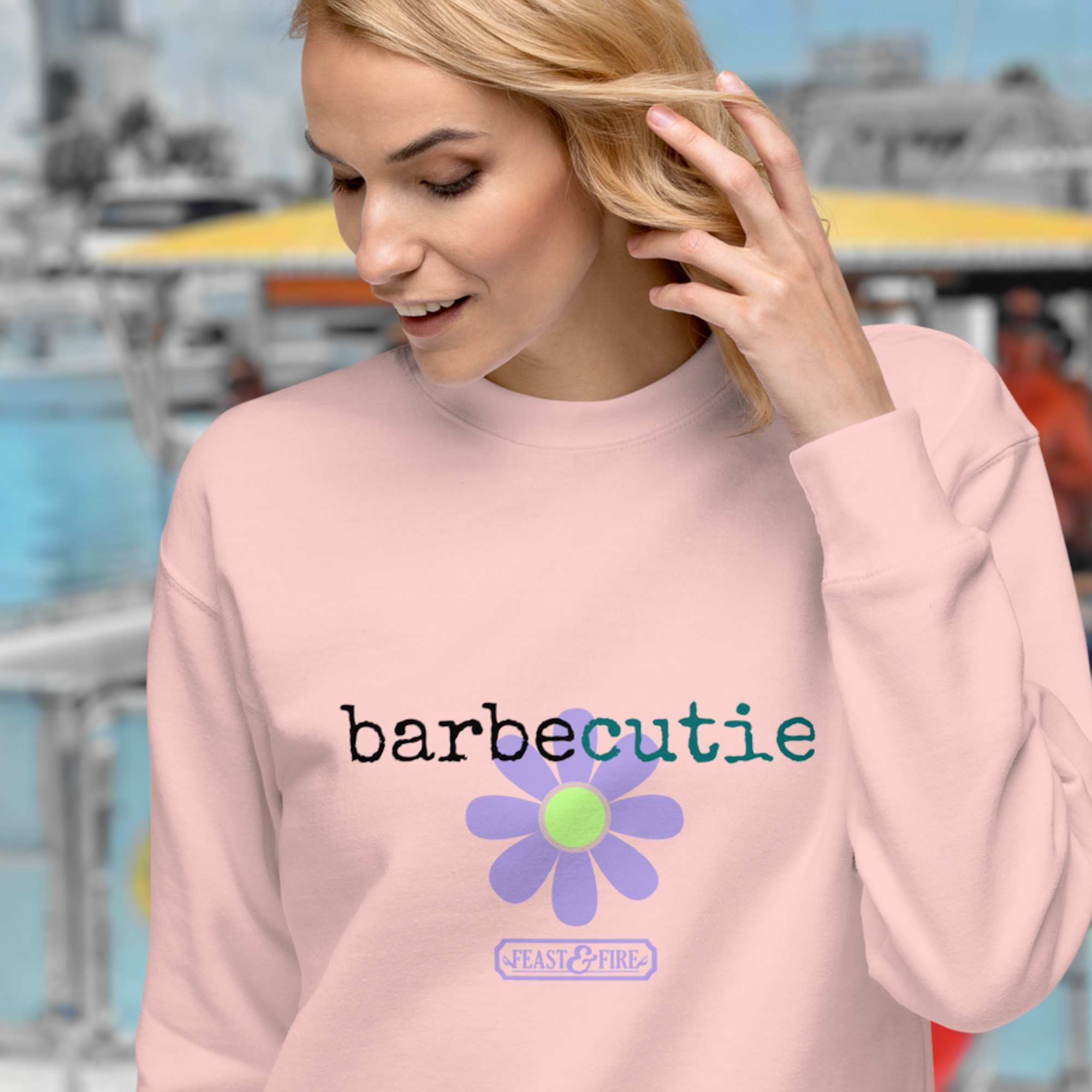 Sweatshirt - BARBECUTIE LAVENDER