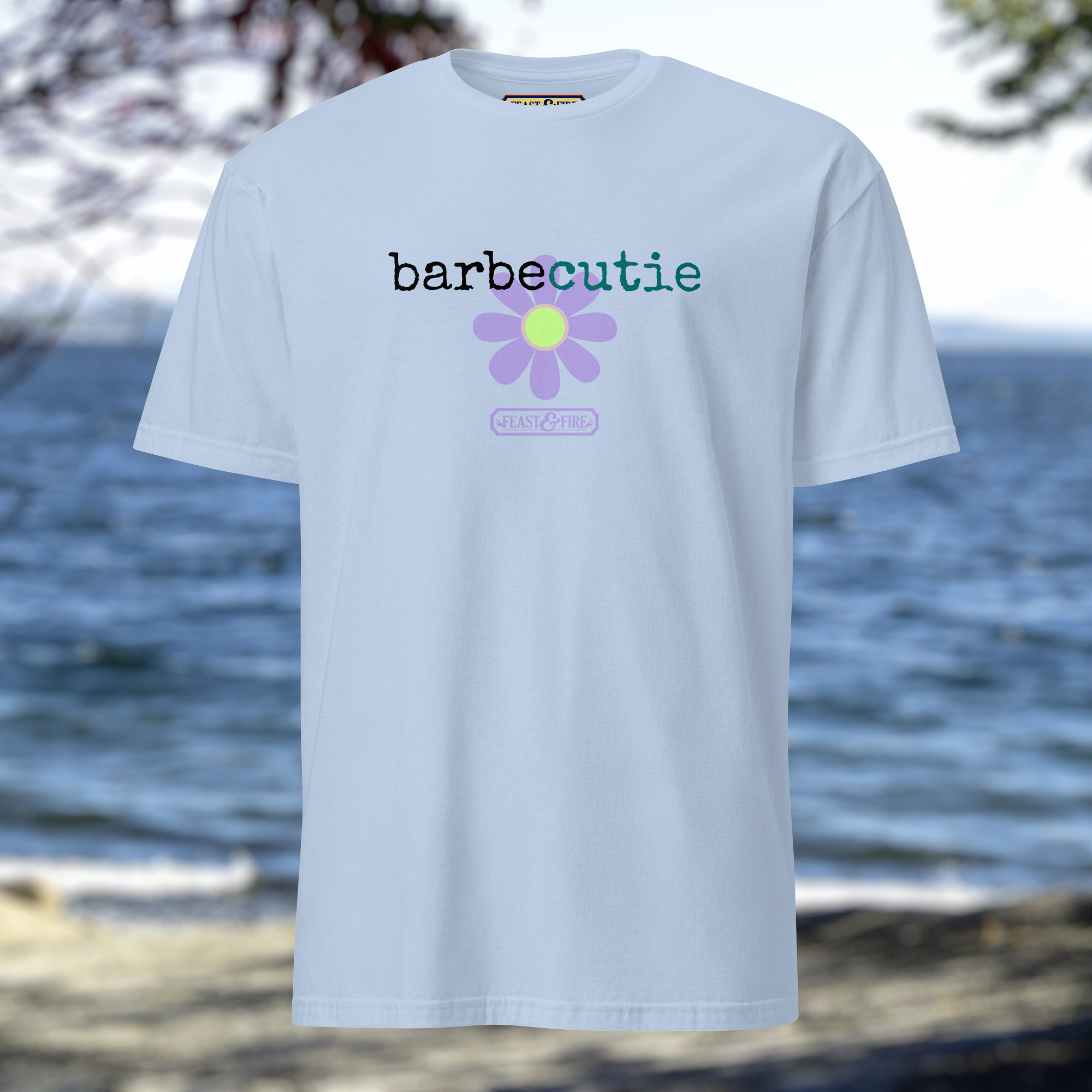 T-Shirt - BARBECUTIE - LAVENDER
