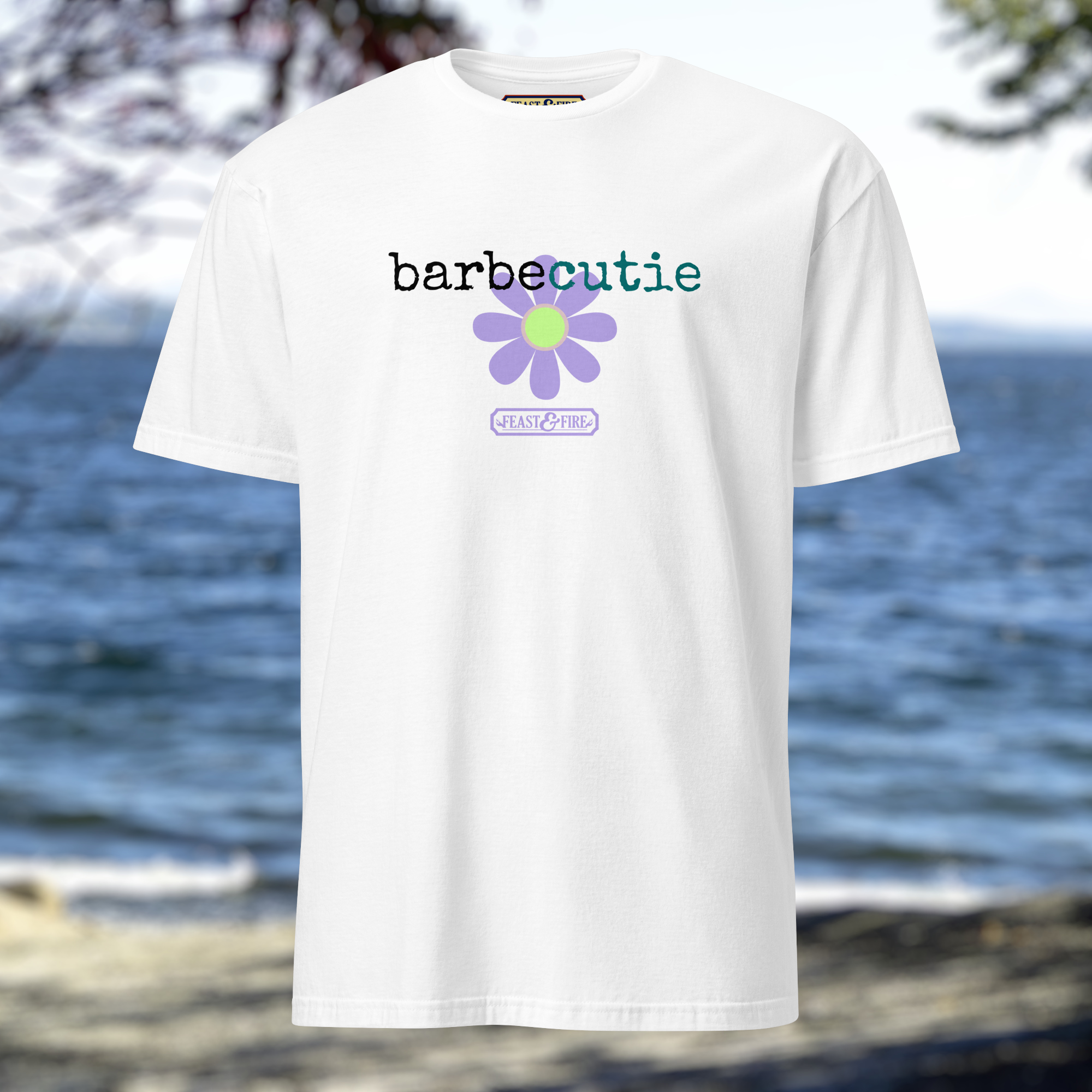 T-Shirt - BARBECUTIE - LAVENDER