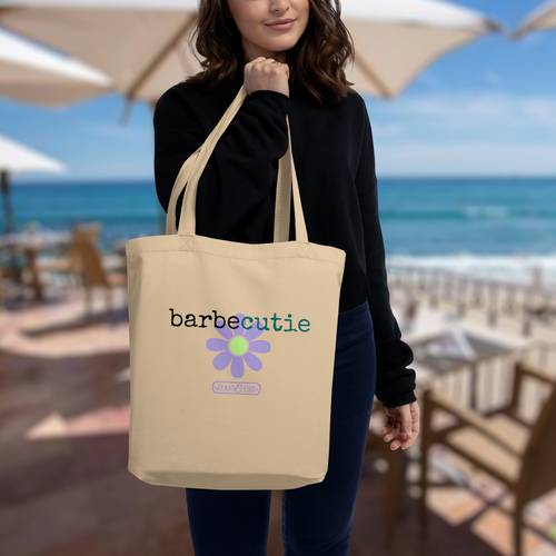 Eco Tote Bag - BARBECUTIE LAVENDER