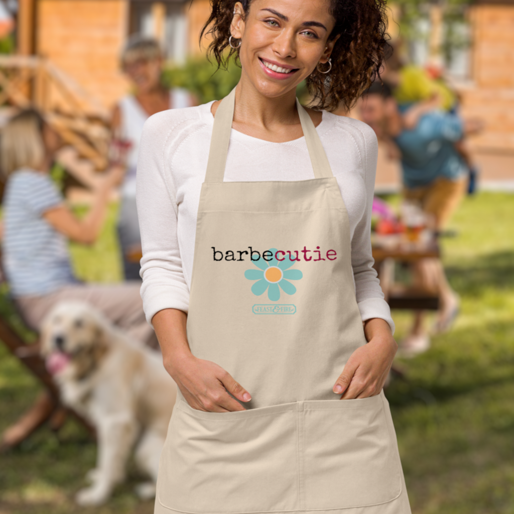 Apron - BARBECUTIE TURQUOISE