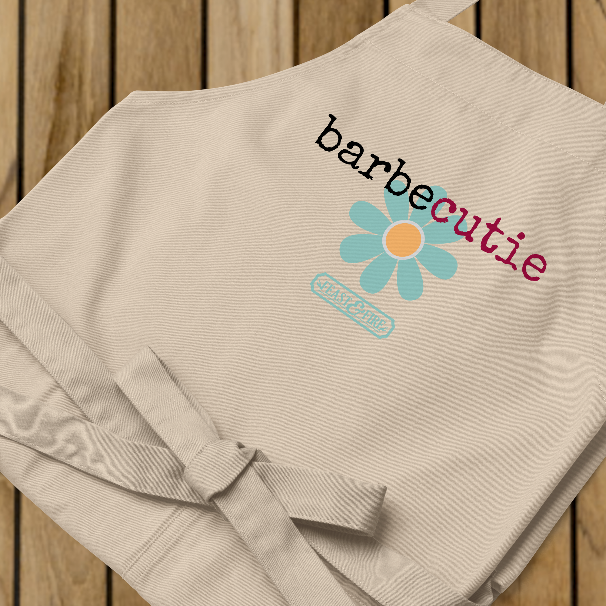 Apron - BARBECUTIE TURQUOISE