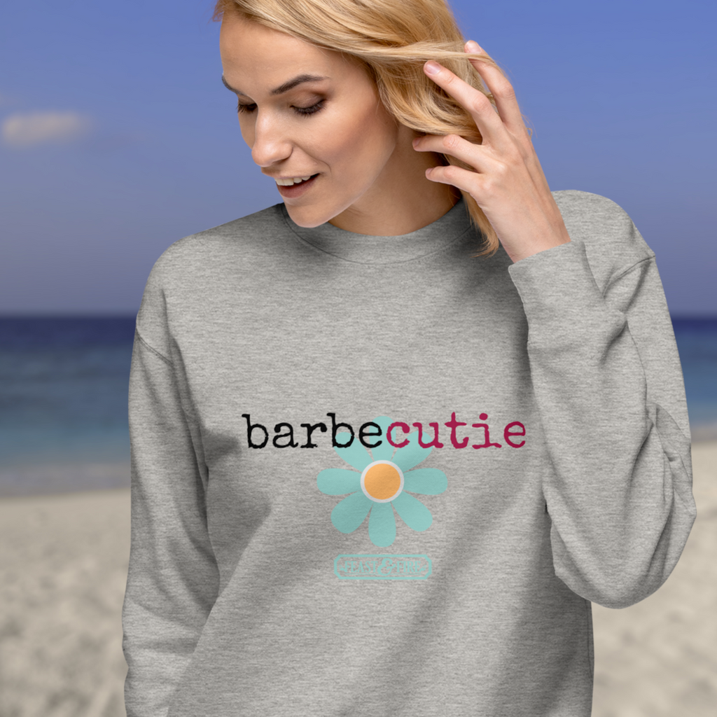Sweatshirt - BARBECUTIE TURQUOISE