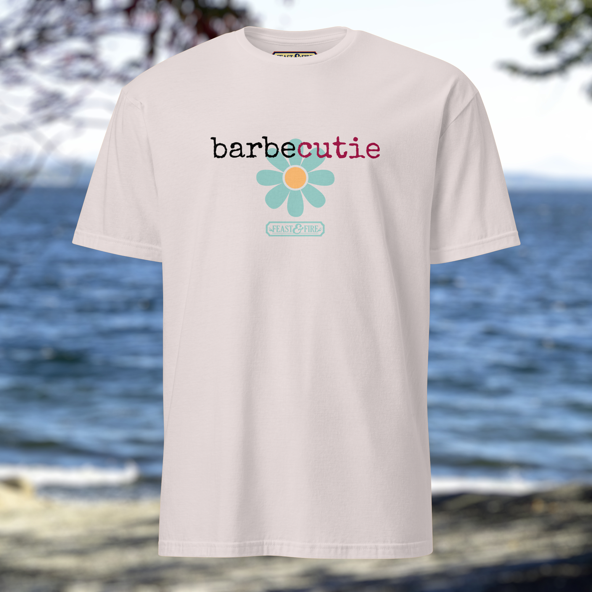 T-Shirt - BARBECUTIE - TURQUOISE