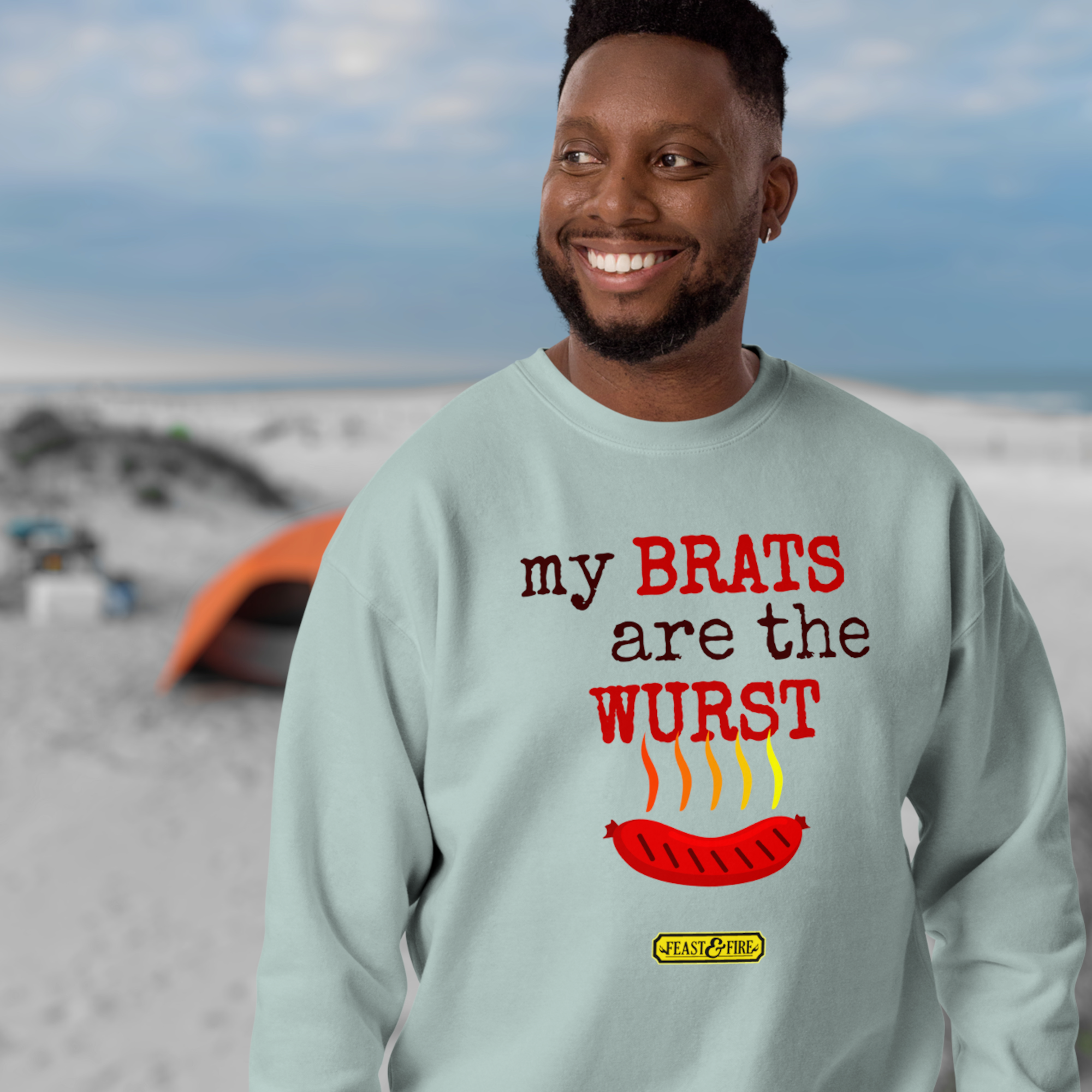 Sweatshirt - BRATS - DARK TEXT