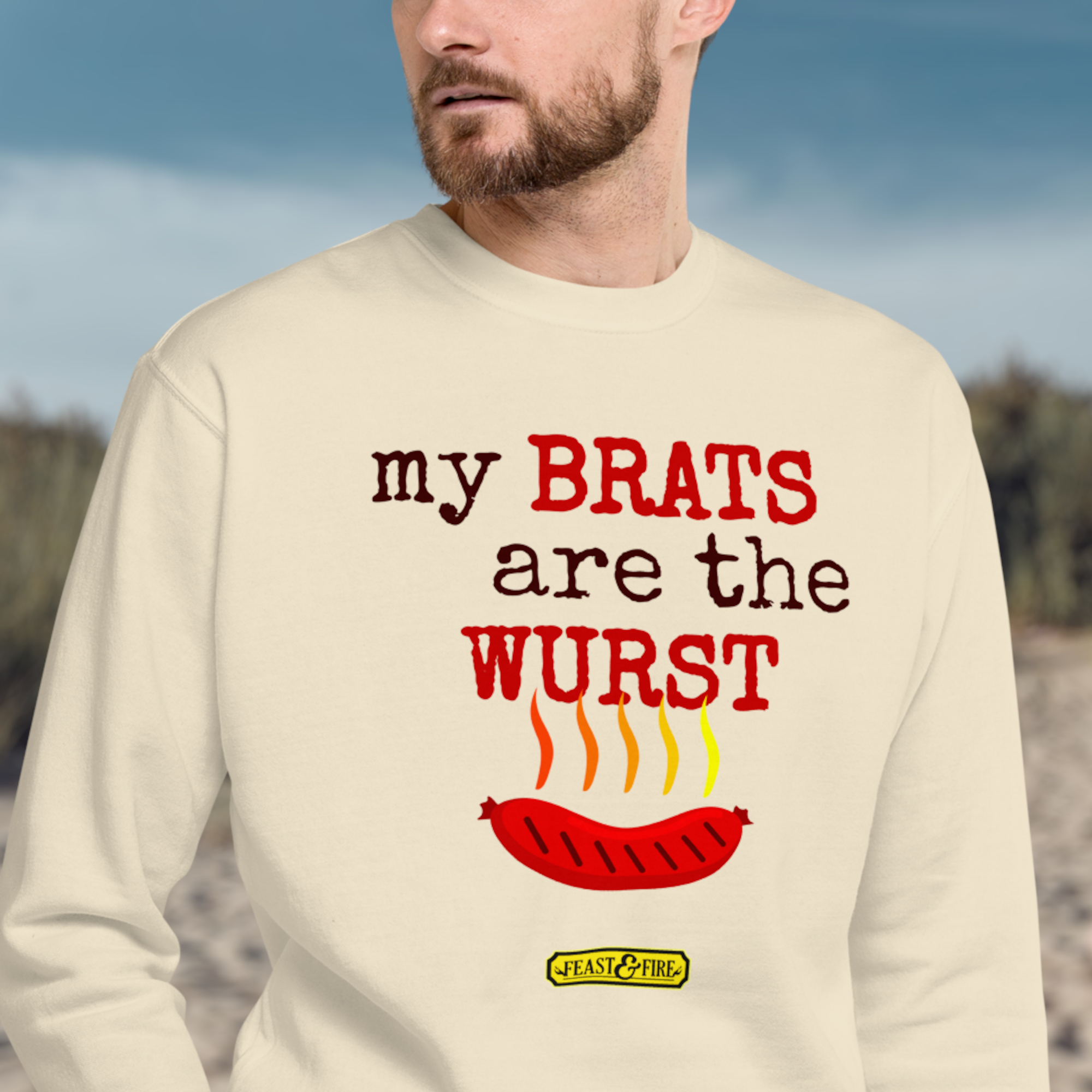 Sweatshirt - BRATS - DARK TEXT