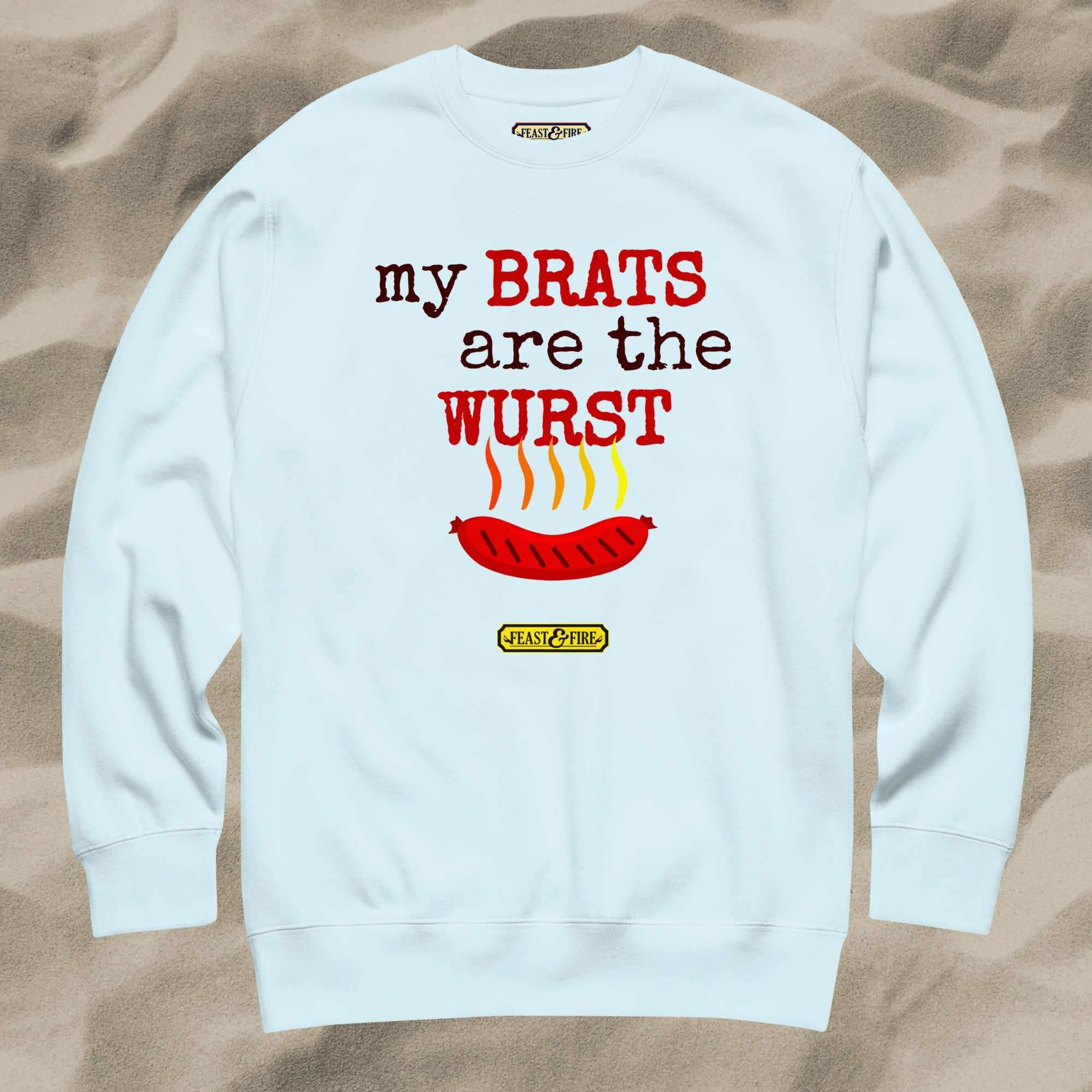 Sweatshirt - BRATS - DARK TEXT