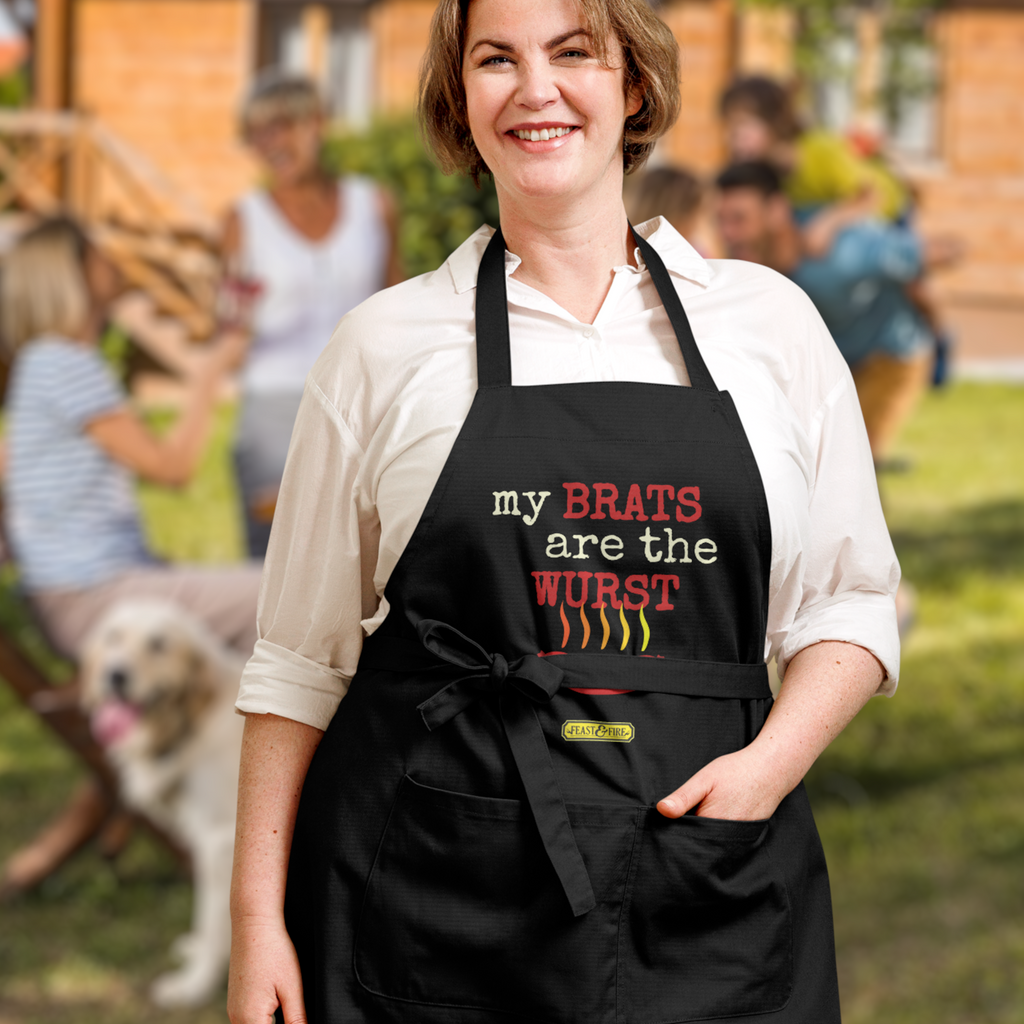 Apron - BRATS - LIGHT TEXT
