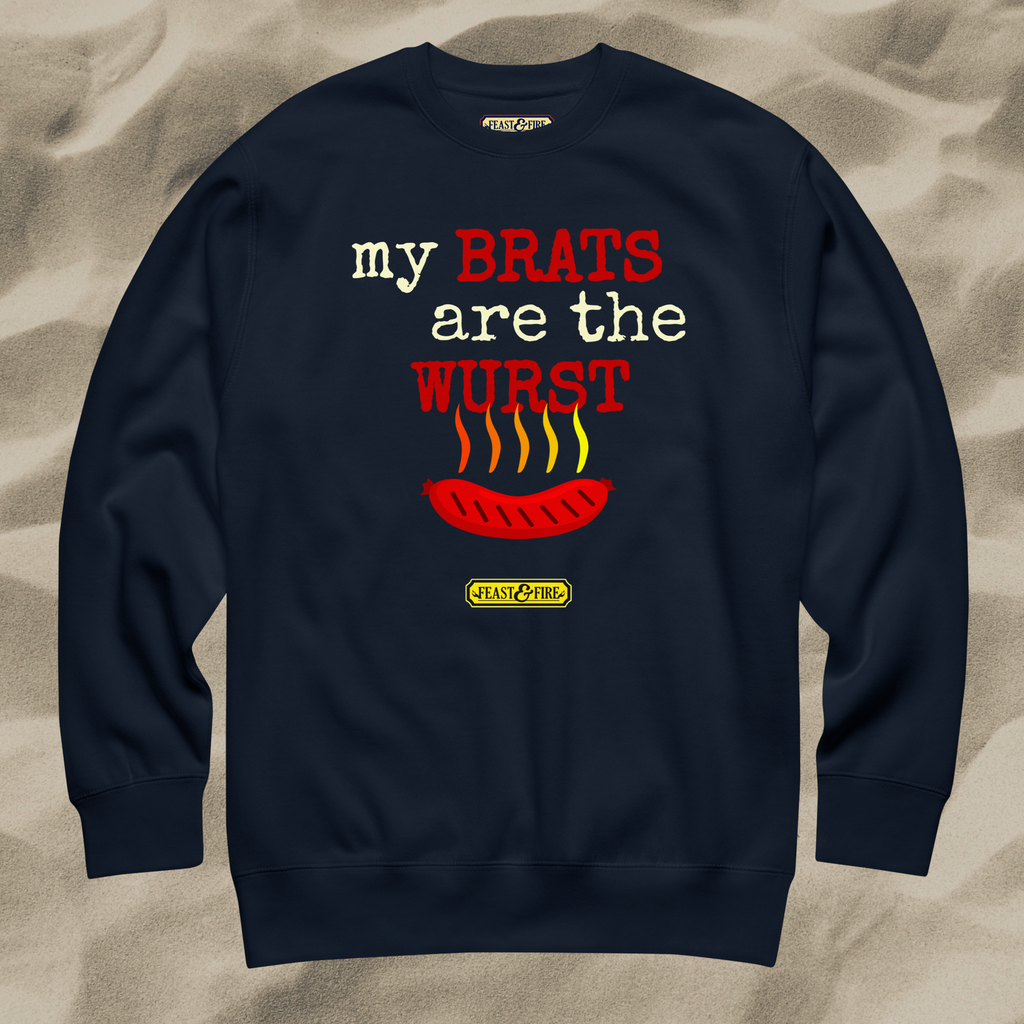 Sweatshirt - BRATS - LIGHT TEXT