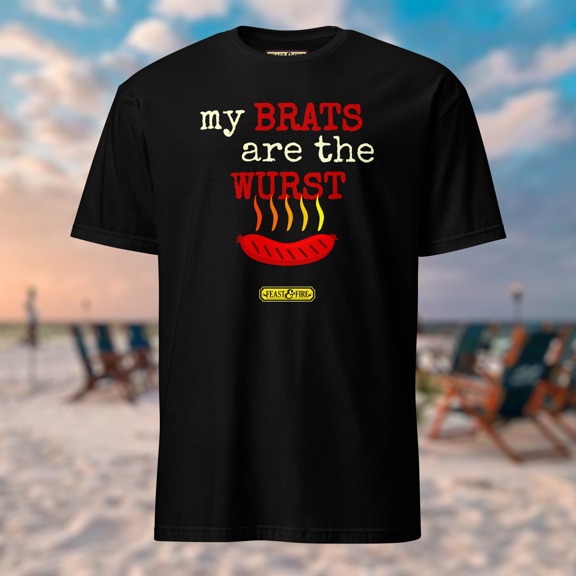 T-Shirt - BRATS - LIGHT TEXT