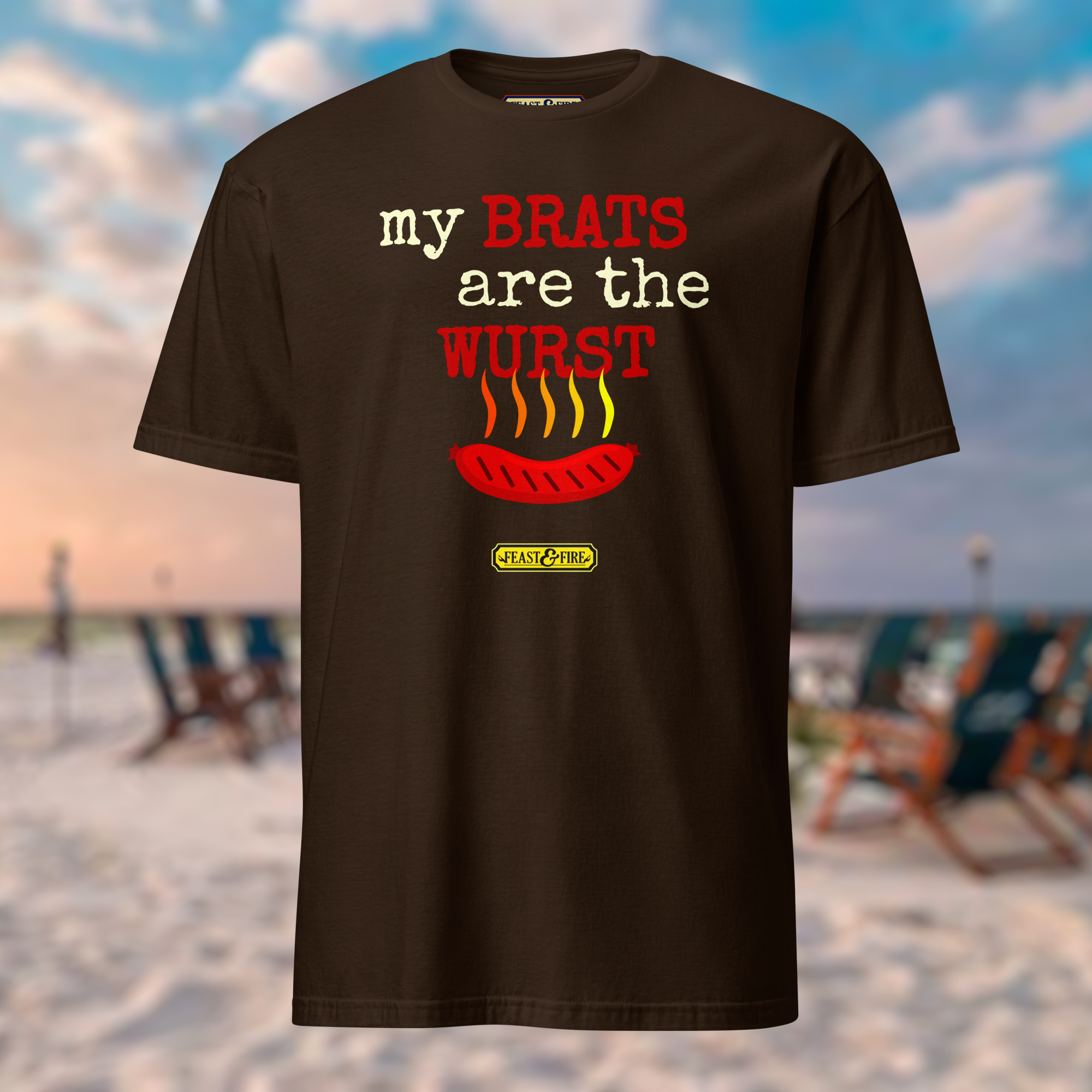 T-Shirt - BRATS - LIGHT TEXT