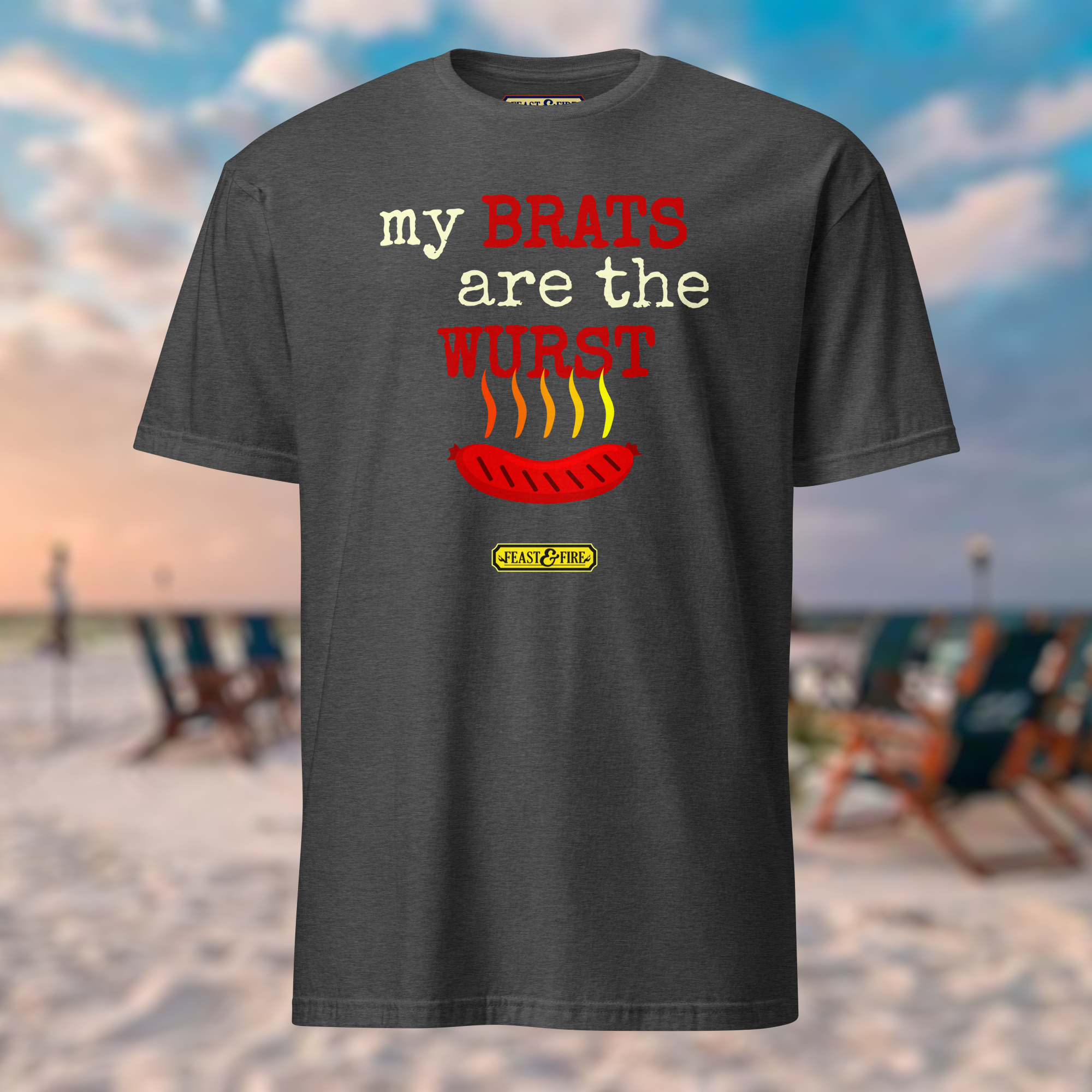 T-Shirt - BRATS - LIGHT TEXT