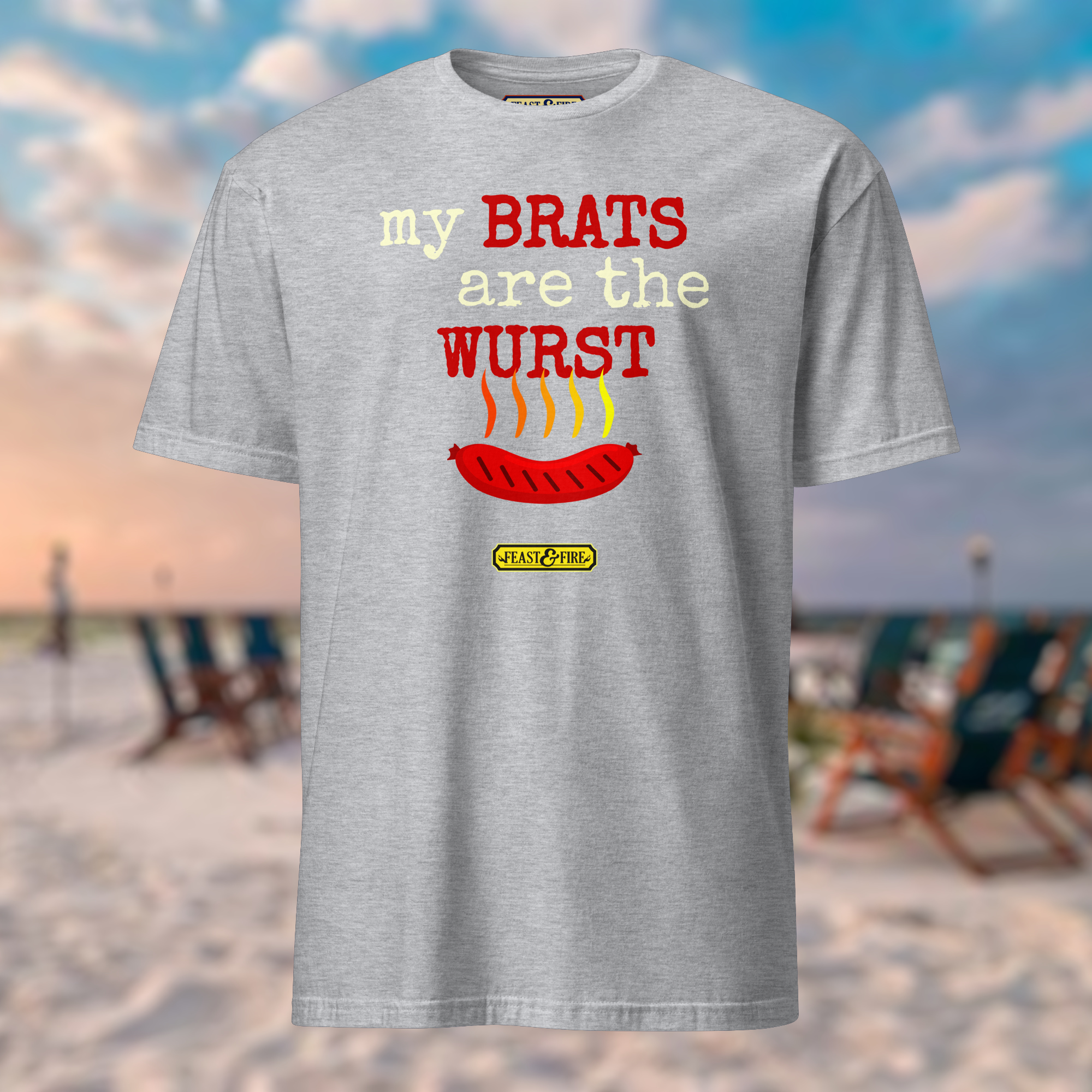 T-Shirt - BRATS - LIGHT TEXT