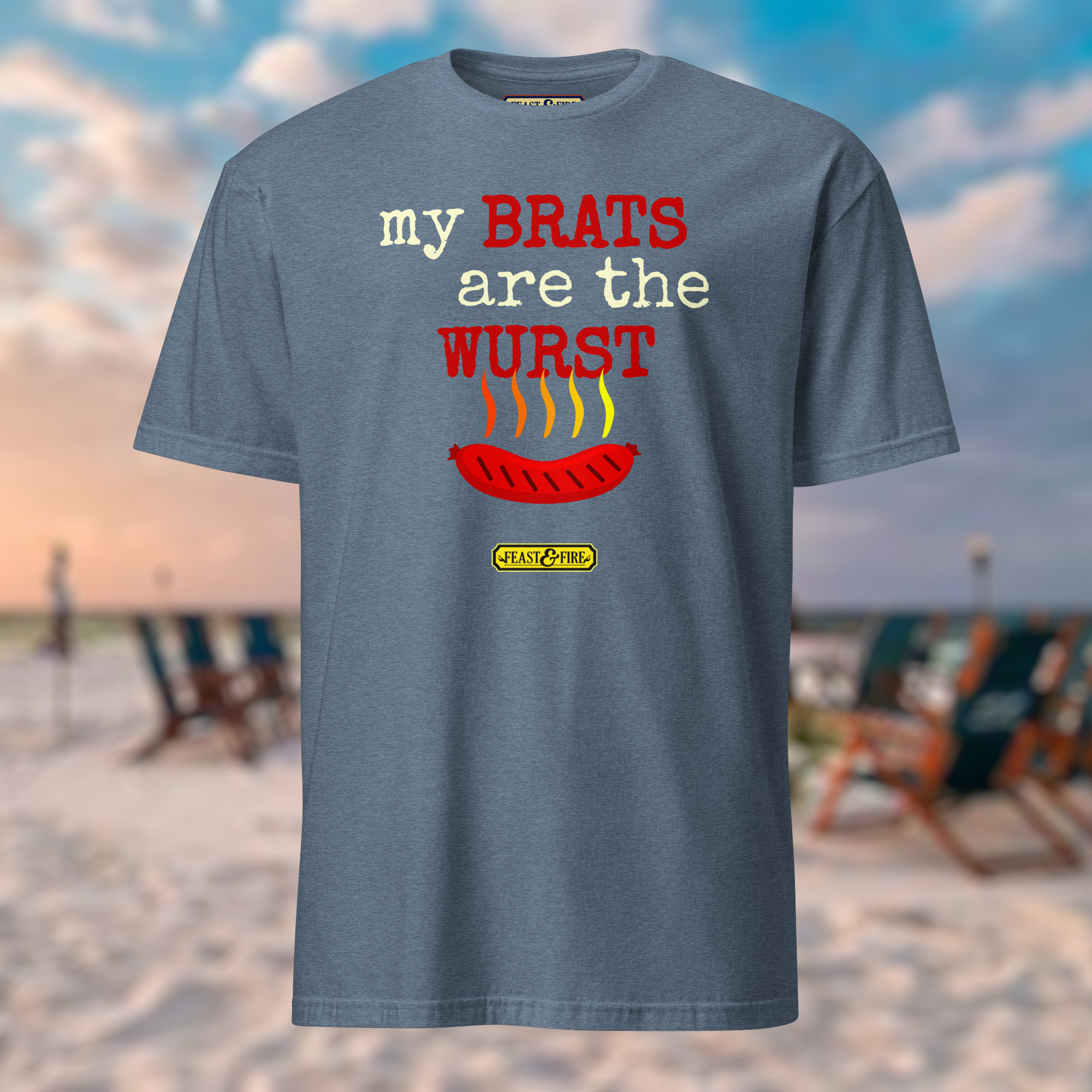 T-Shirt - BRATS - LIGHT TEXT