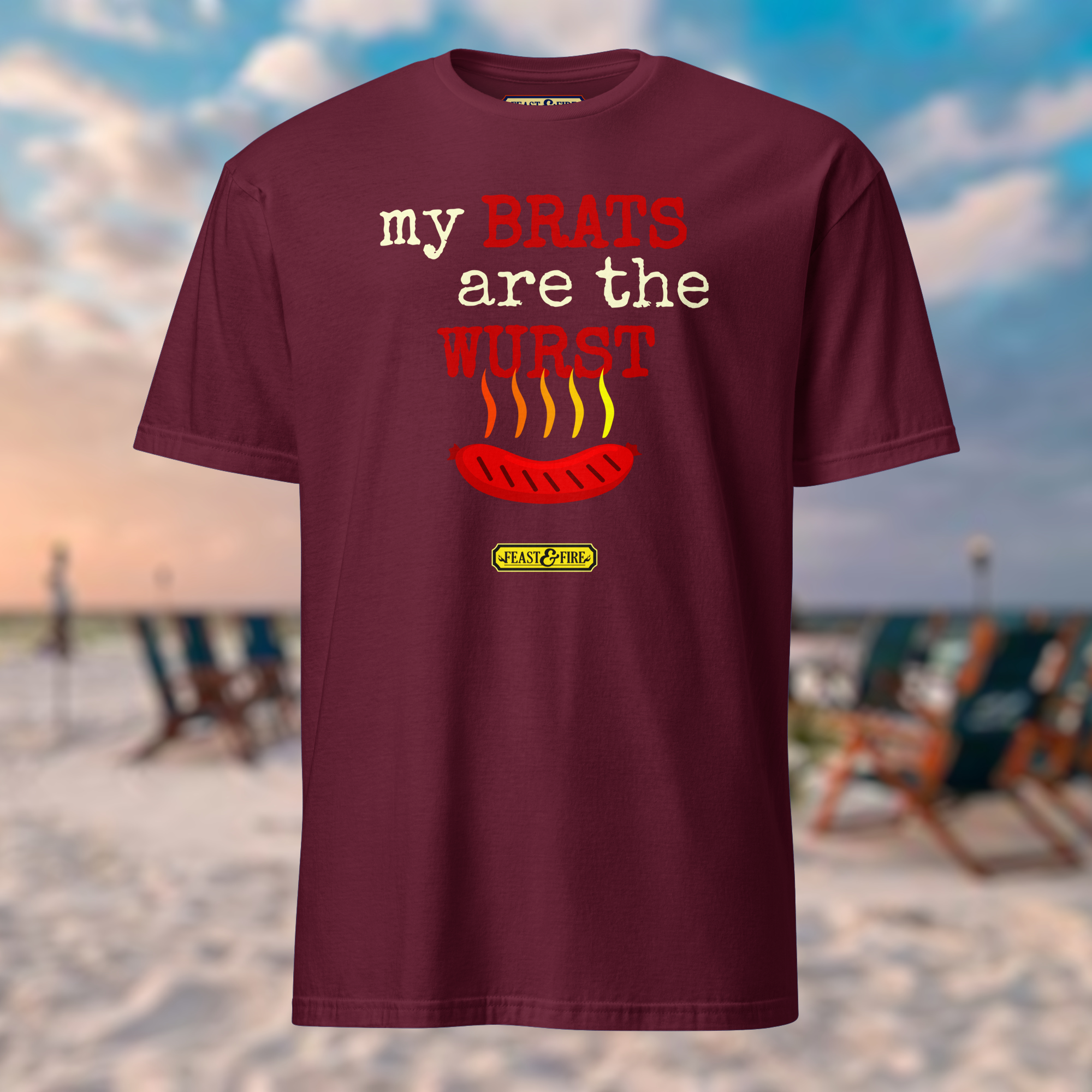 T-Shirt - BRATS - LIGHT TEXT