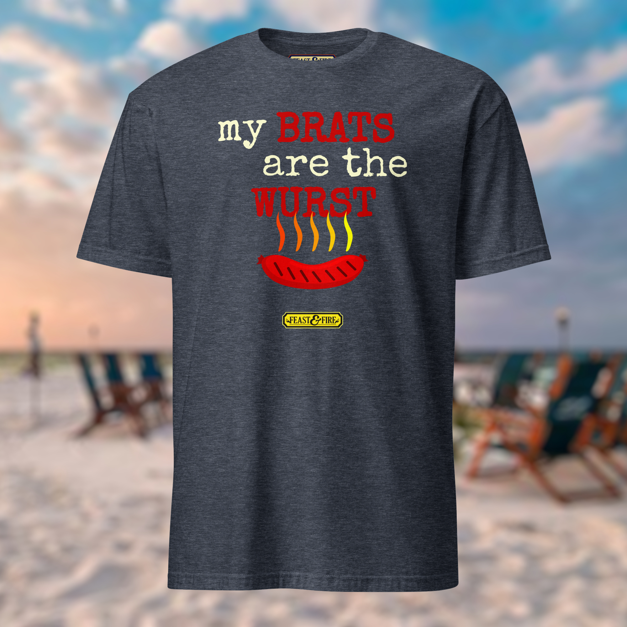T-Shirt - BRATS - LIGHT TEXT