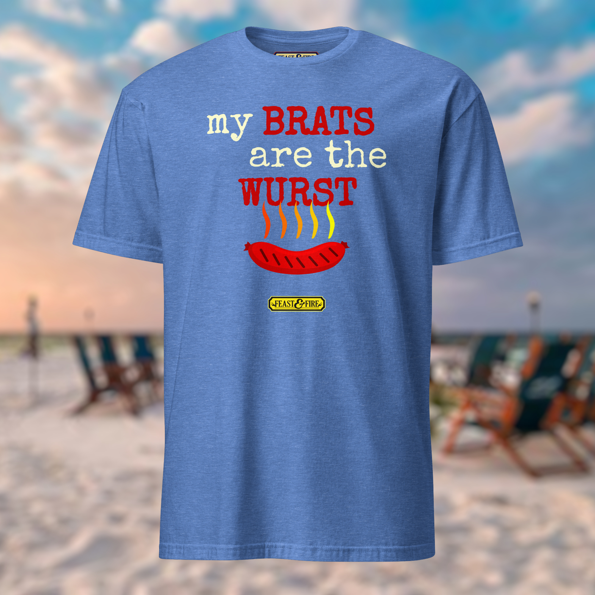 T-Shirt - BRATS - LIGHT TEXT