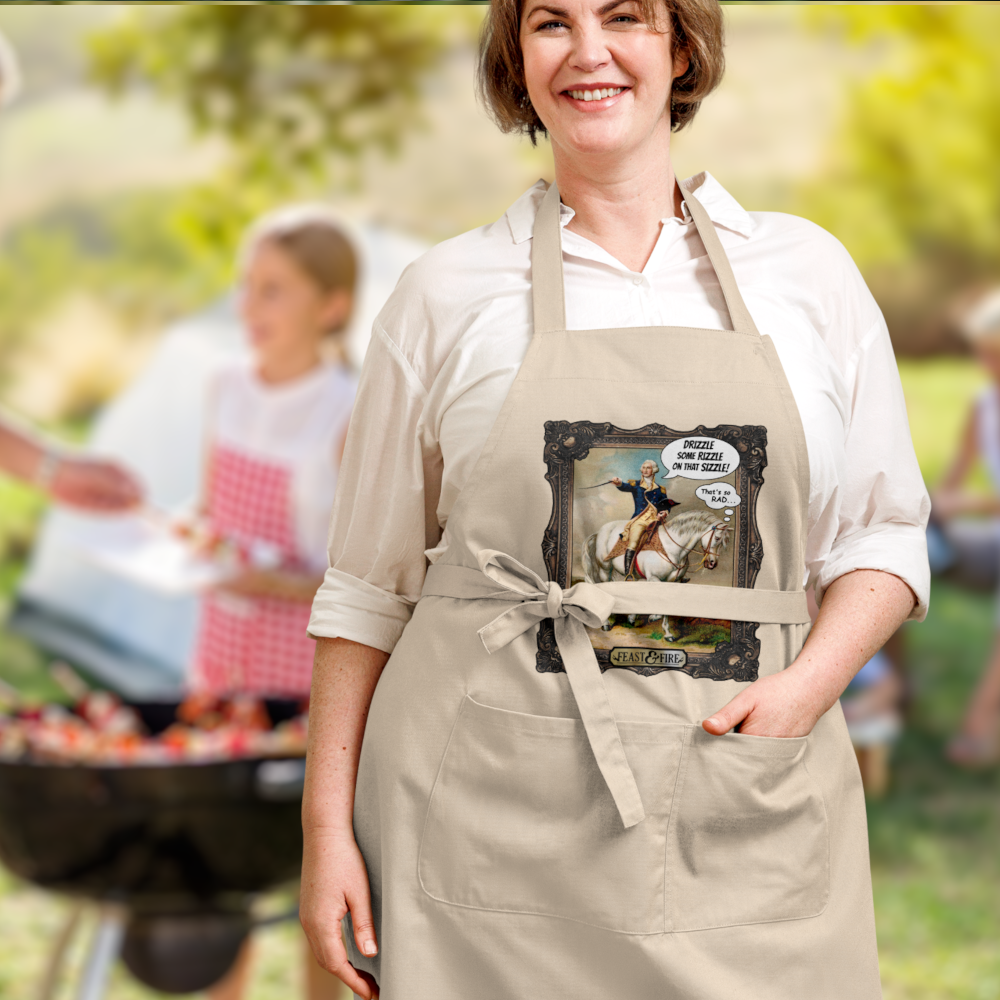 Apron - DRIZZLE RIZZLE SIZZLE
