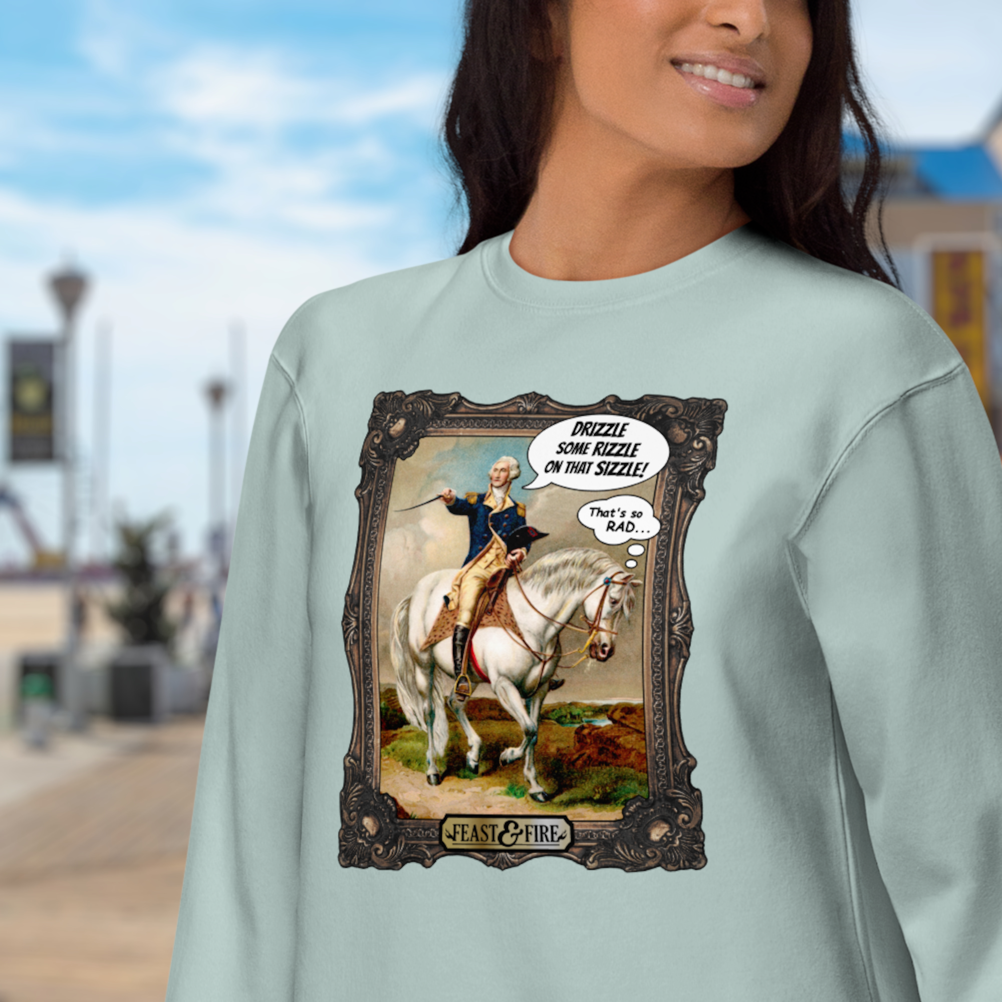 Sweatshirt - DRIZZLE RIZZLE SIZZLE