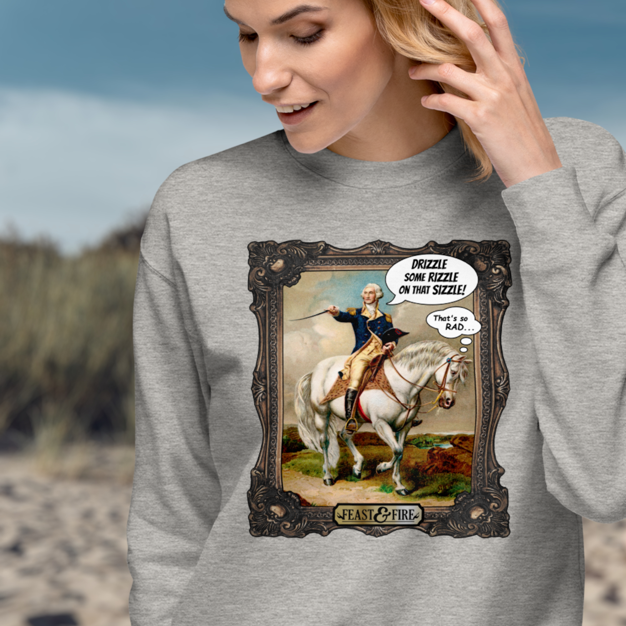 Sweatshirt - DRIZZLE RIZZLE SIZZLE