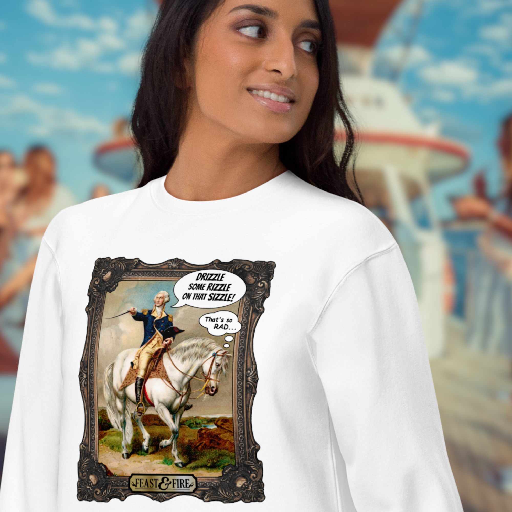 Sweatshirt - DRIZZLE RIZZLE SIZZLE