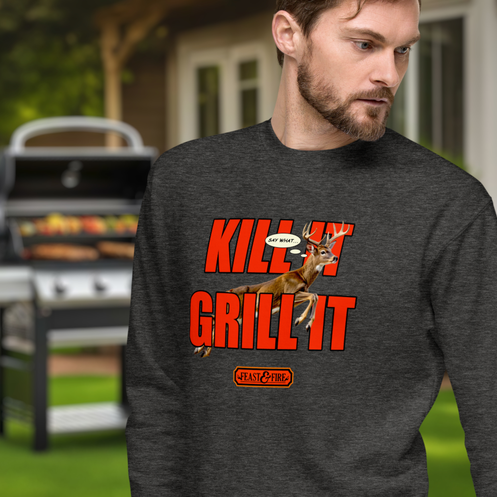 Sweatshirt - GRILL IT