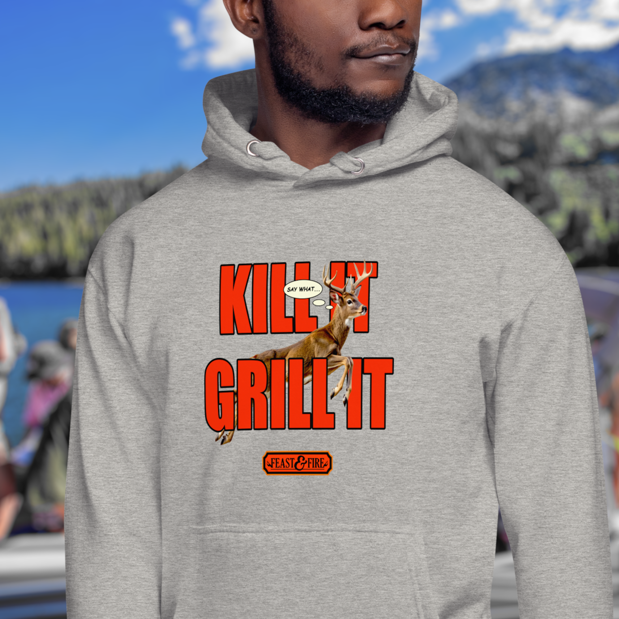Hoodie - GRILL IT