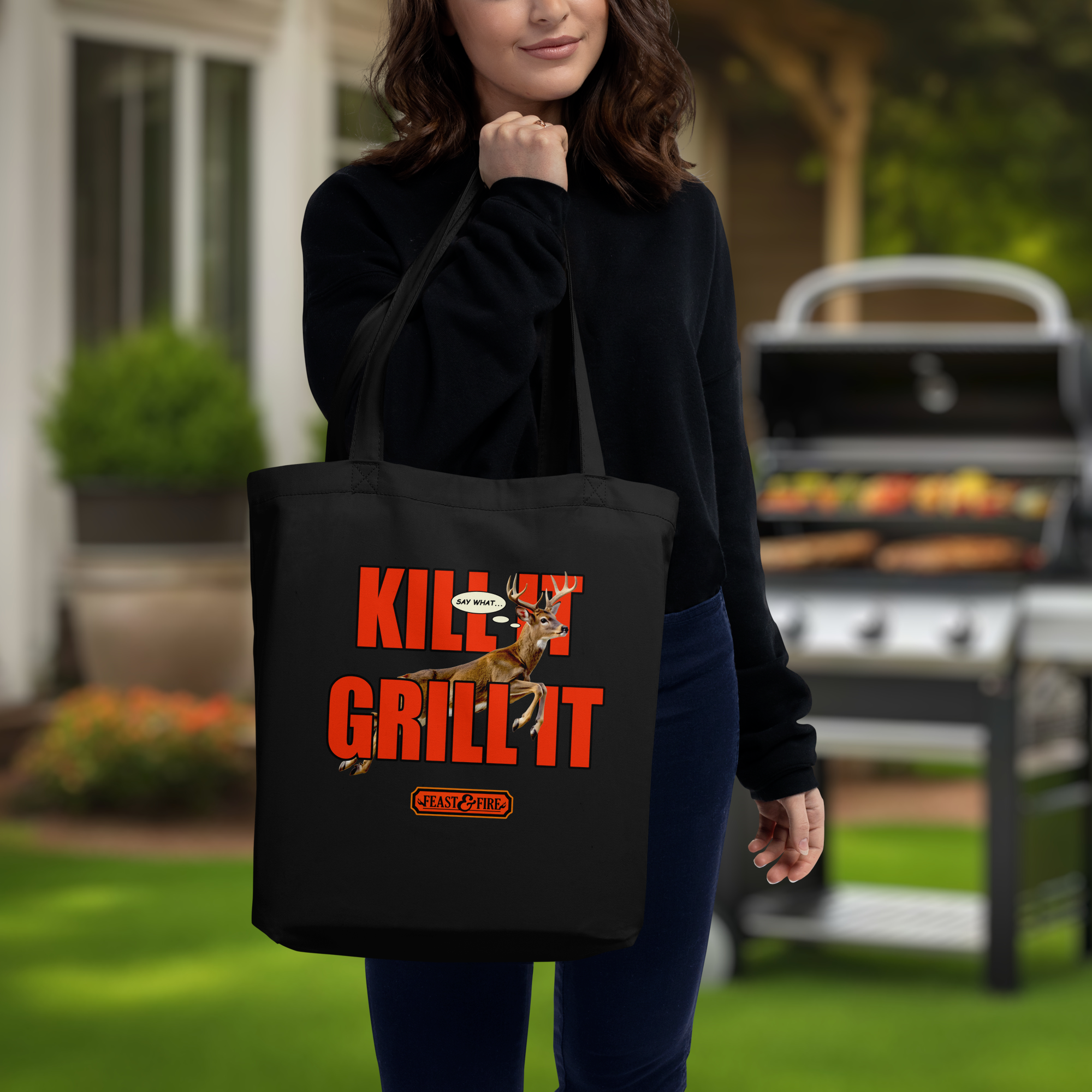 Eco Tote Bag - GRILL IT