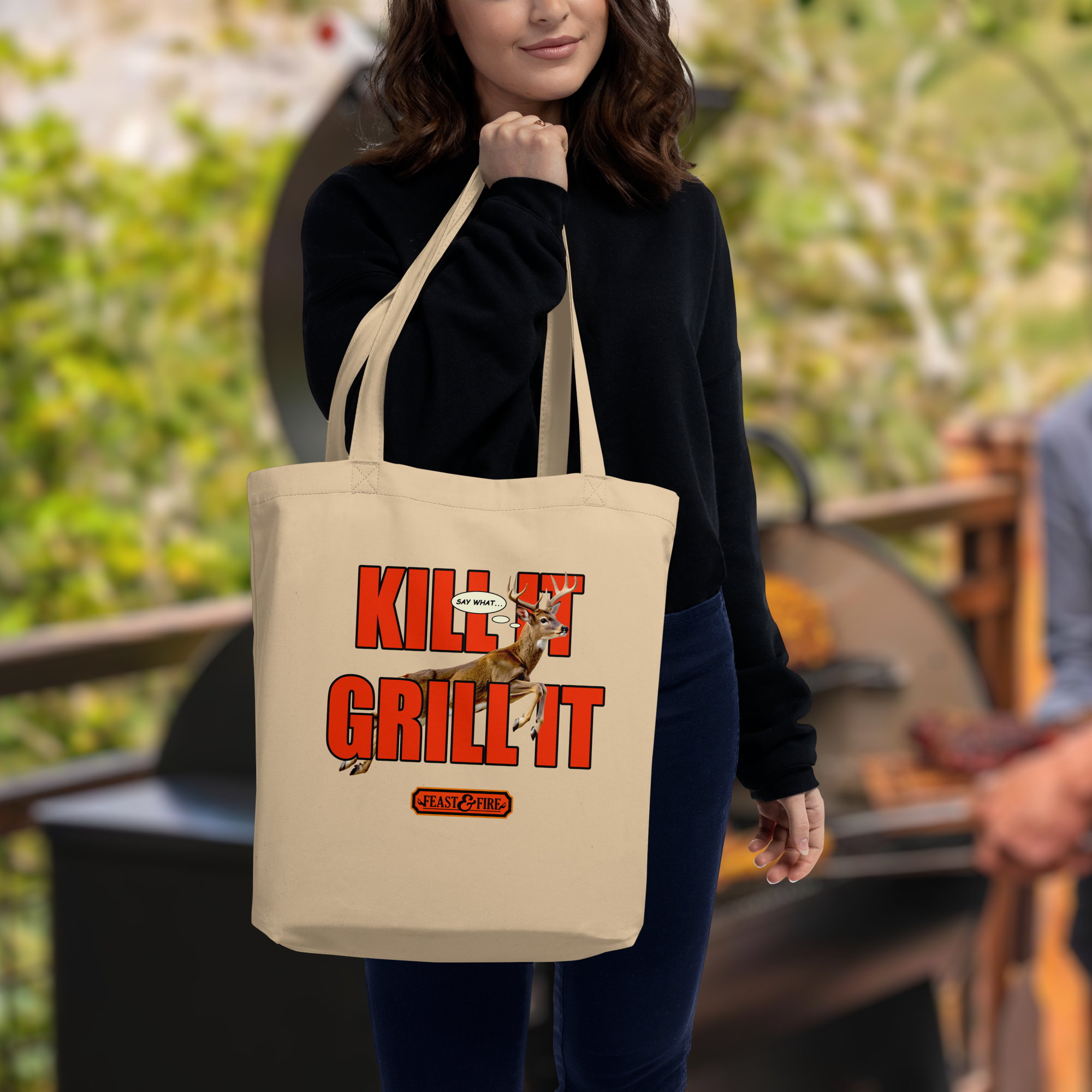 Eco Tote Bag - GRILL IT