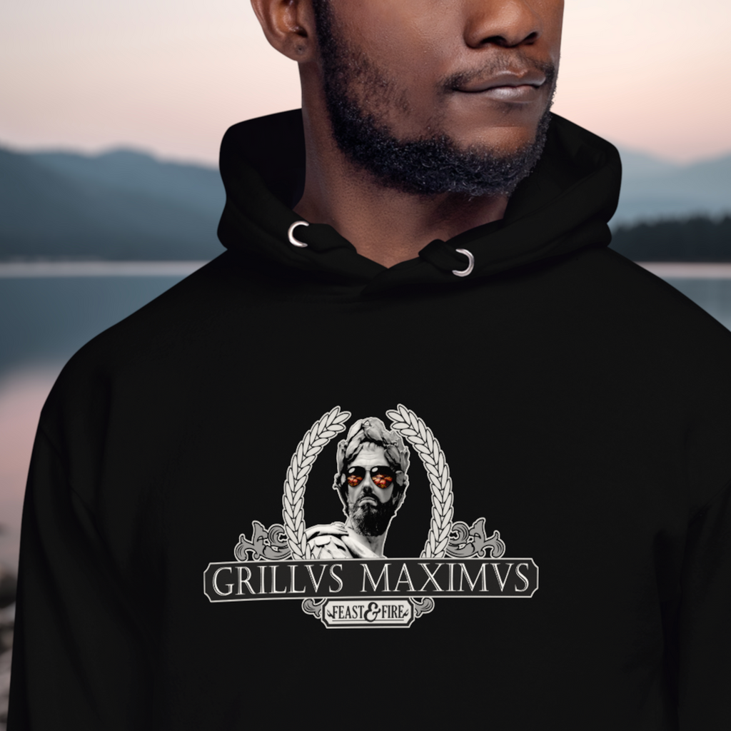Hoodie - GRILLVS MAXIMVS BANNER & SCROLLS