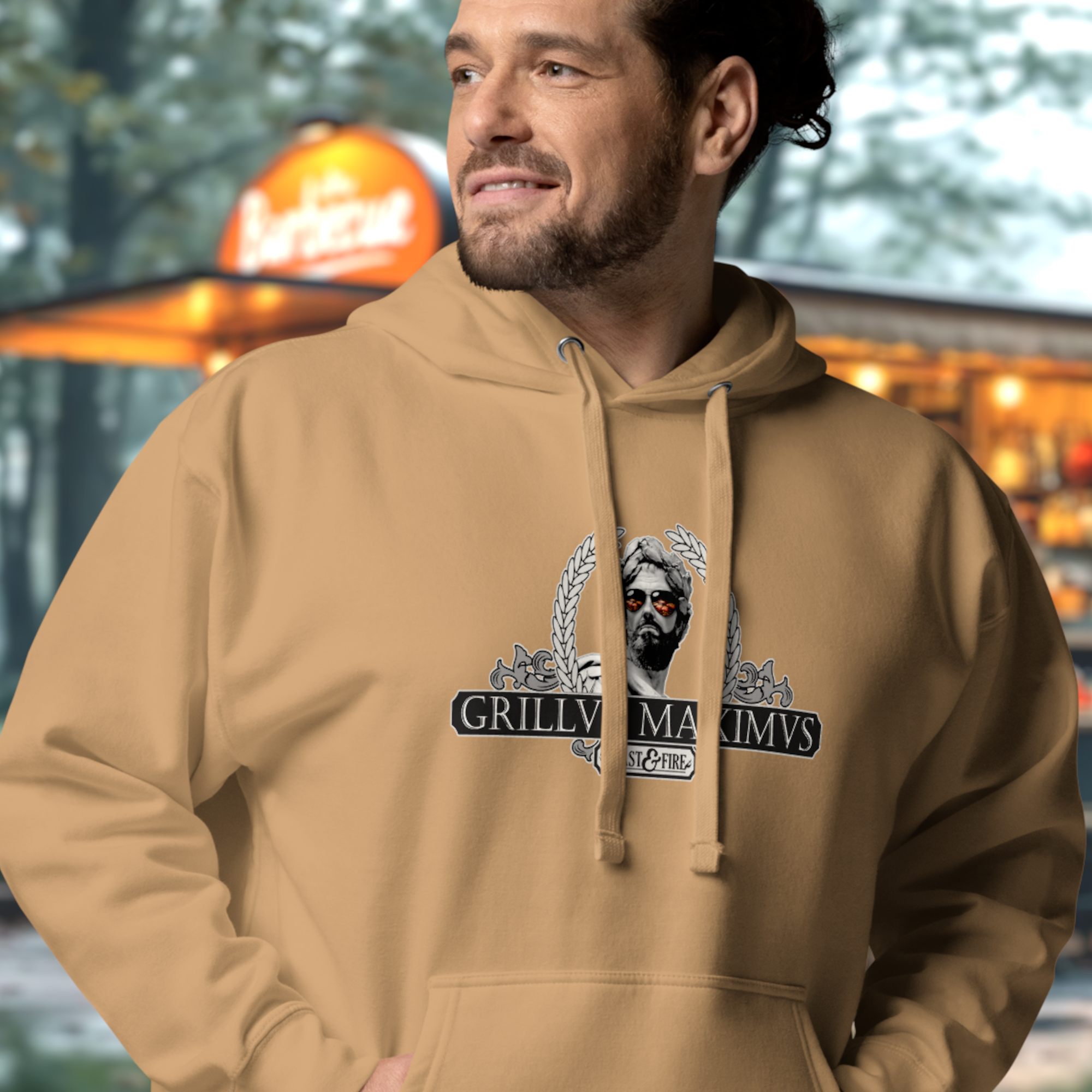 Hoodie - GRILLVS MAXIMVS BANNER & SCROLLS