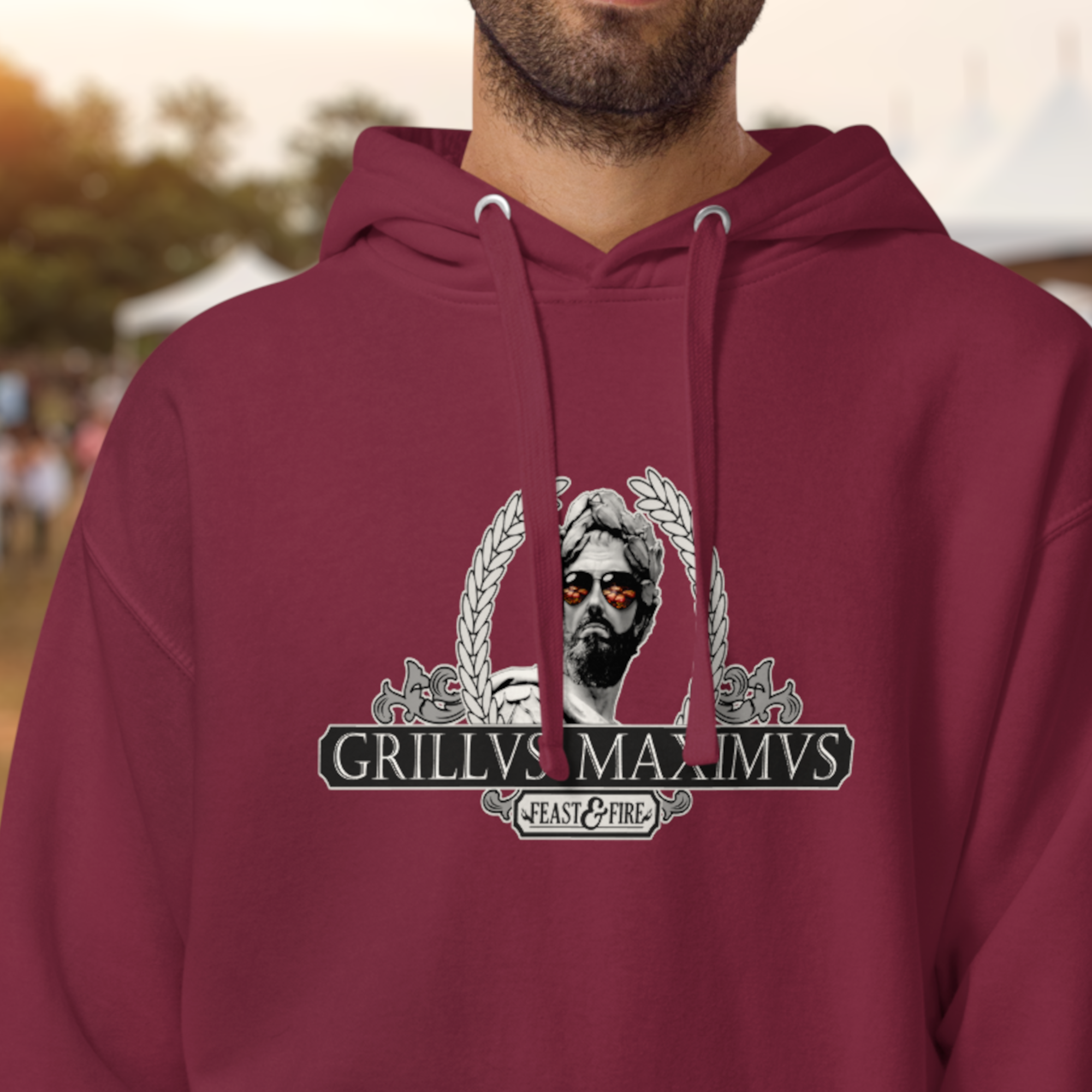 Hoodie - GRILLVS MAXIMVS BANNER & SCROLLS