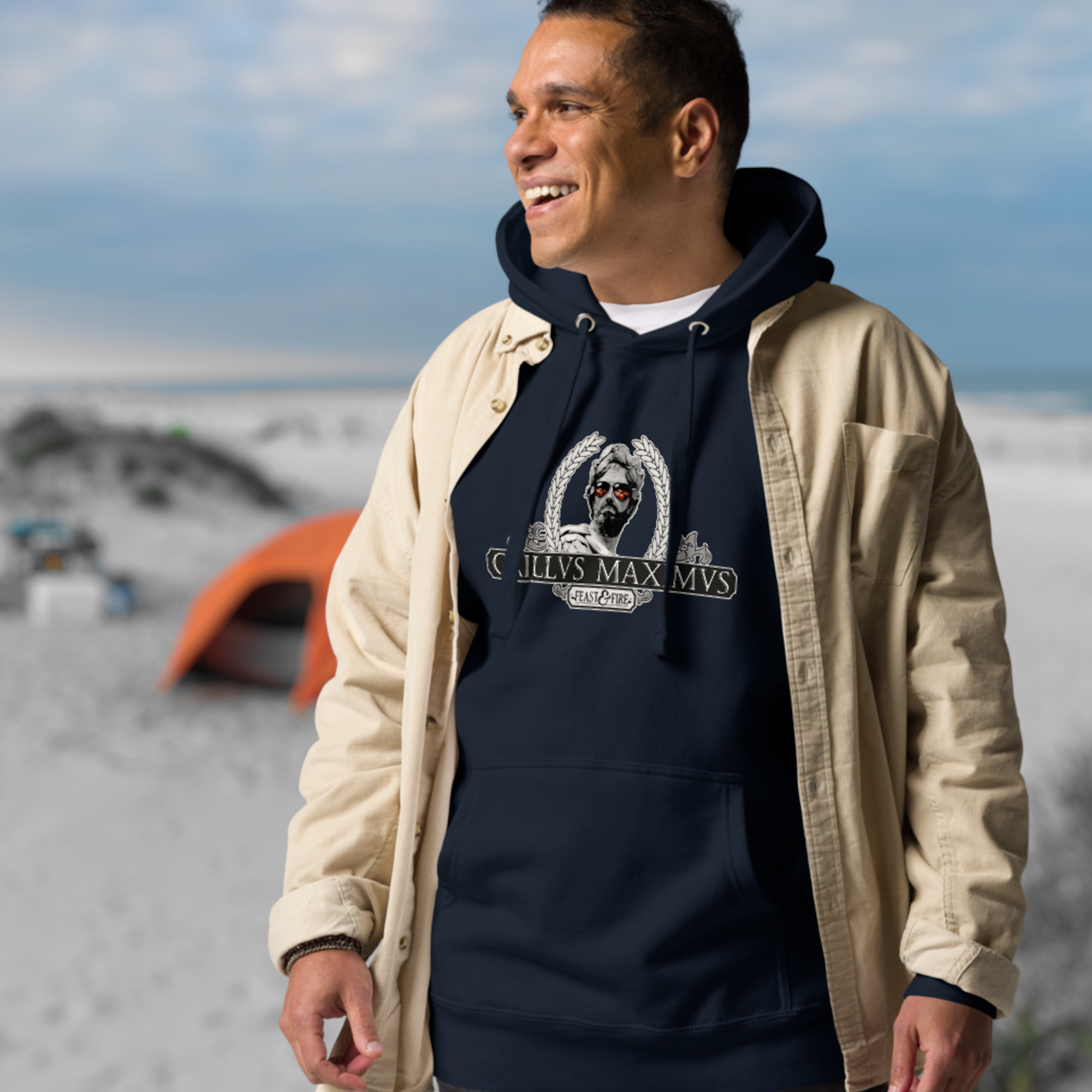 Hoodie - GRILLVS MAXIMVS BANNER & SCROLLS