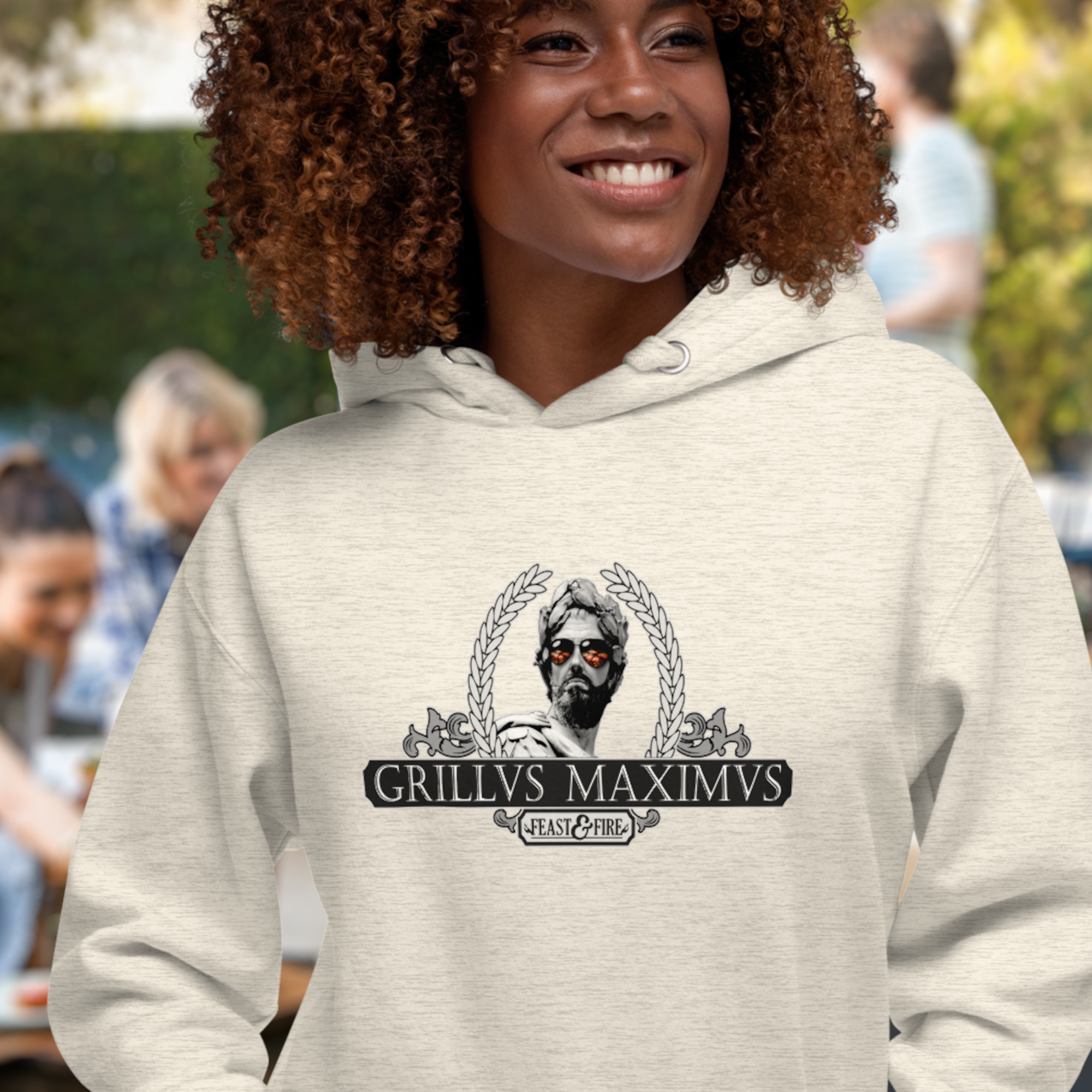 Hoodie - GRILLVS MAXIMVS BANNER & SCROLLS