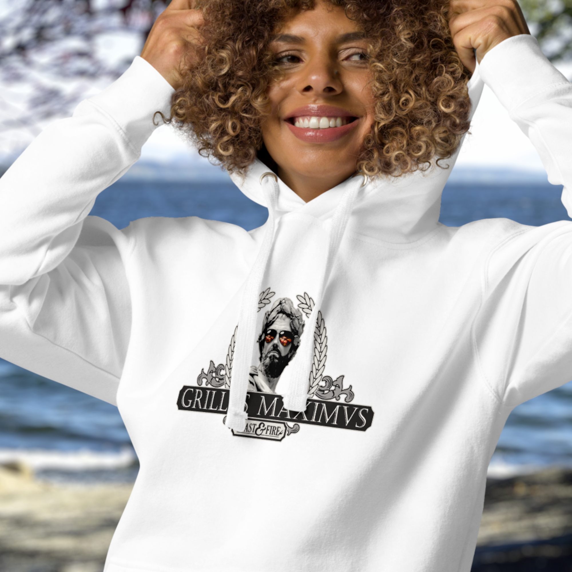 Hoodie - GRILLVS MAXIMVS BANNER & SCROLLS