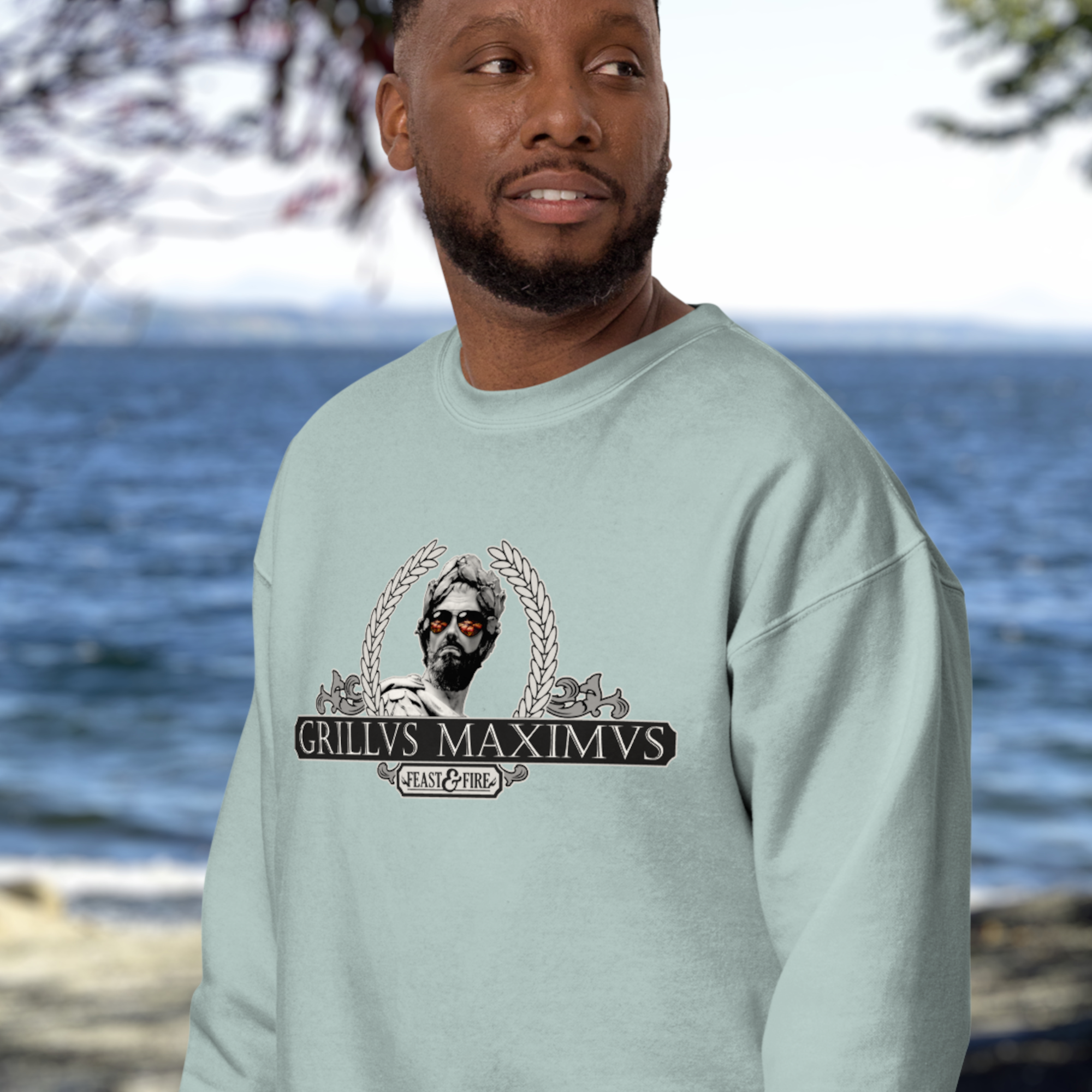 Sweatshirt - GRILLVS MAXIMVS BANNER & SCROLLS
