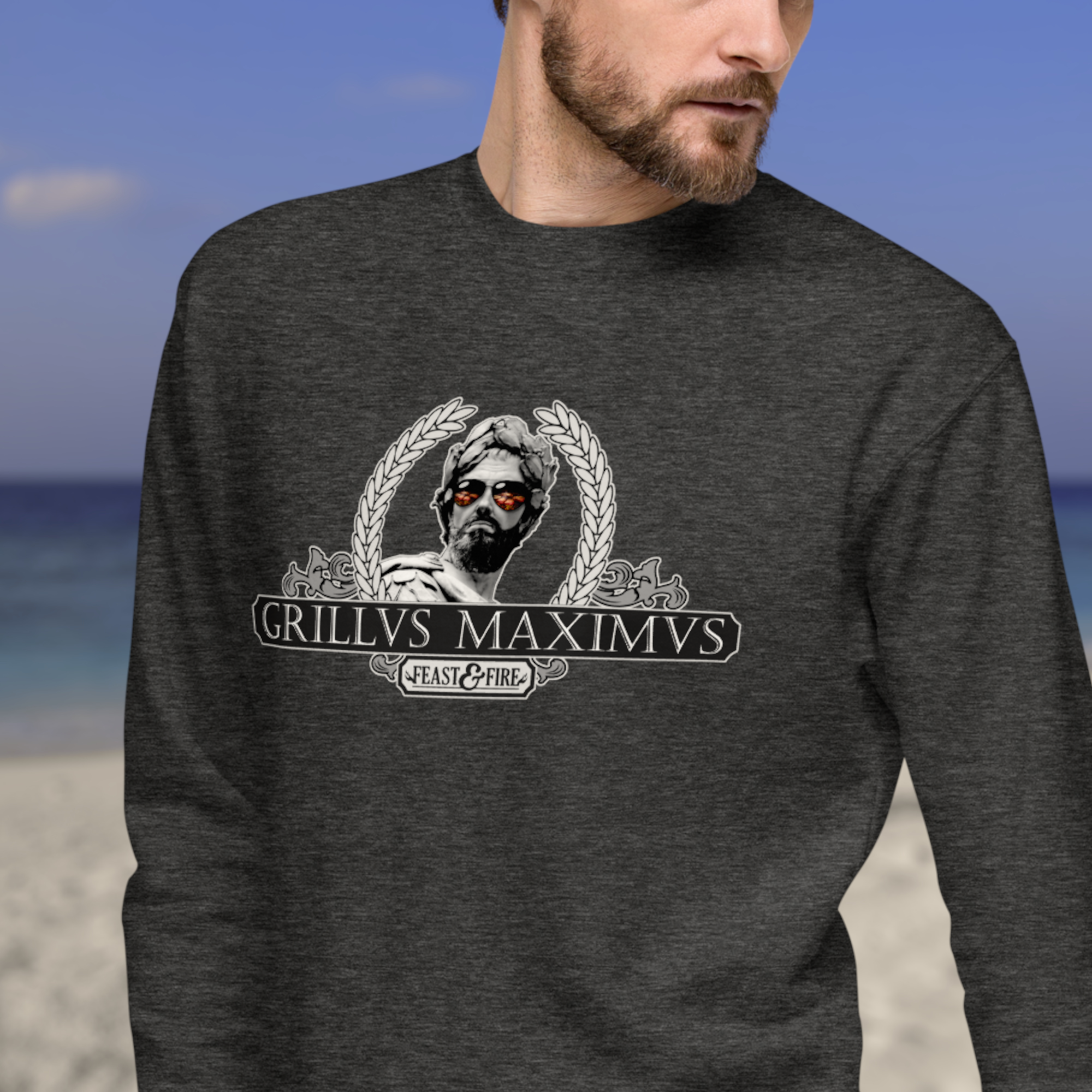 Sweatshirt - GRILLVS MAXIMVS BANNER & SCROLLS