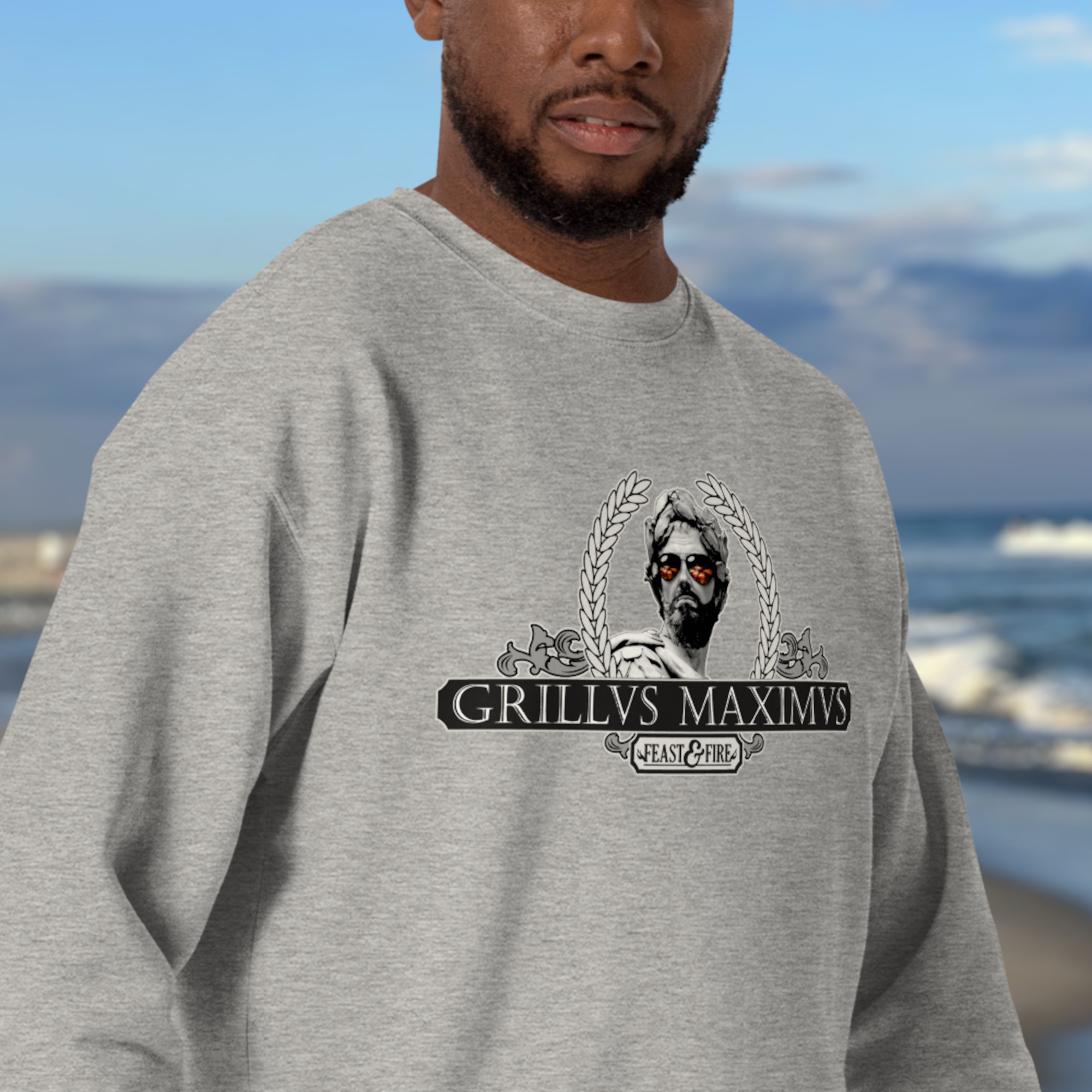 Sweatshirt - GRILLVS MAXIMVS BANNER & SCROLLS