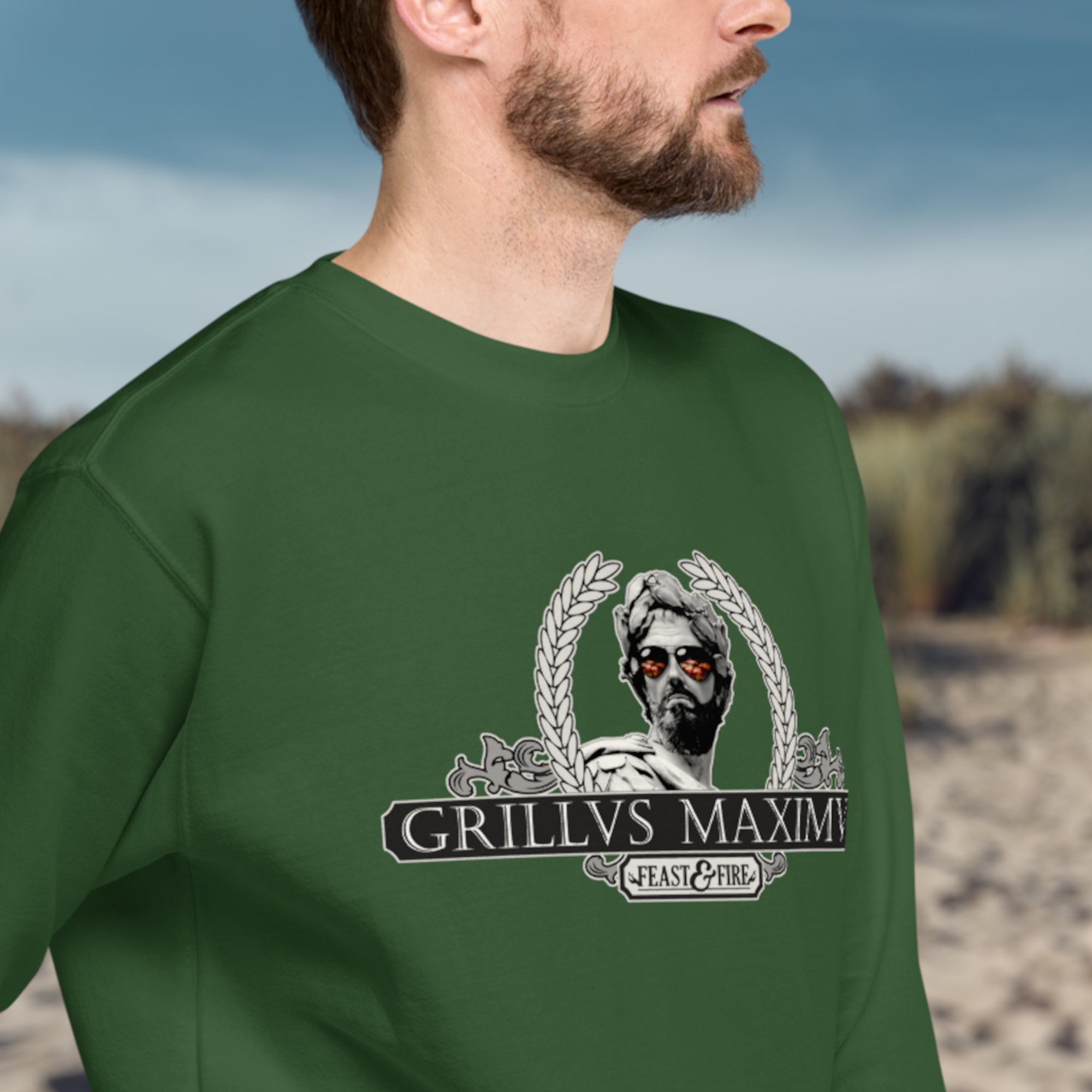 Sweatshirt - GRILLVS MAXIMVS BANNER & SCROLLS