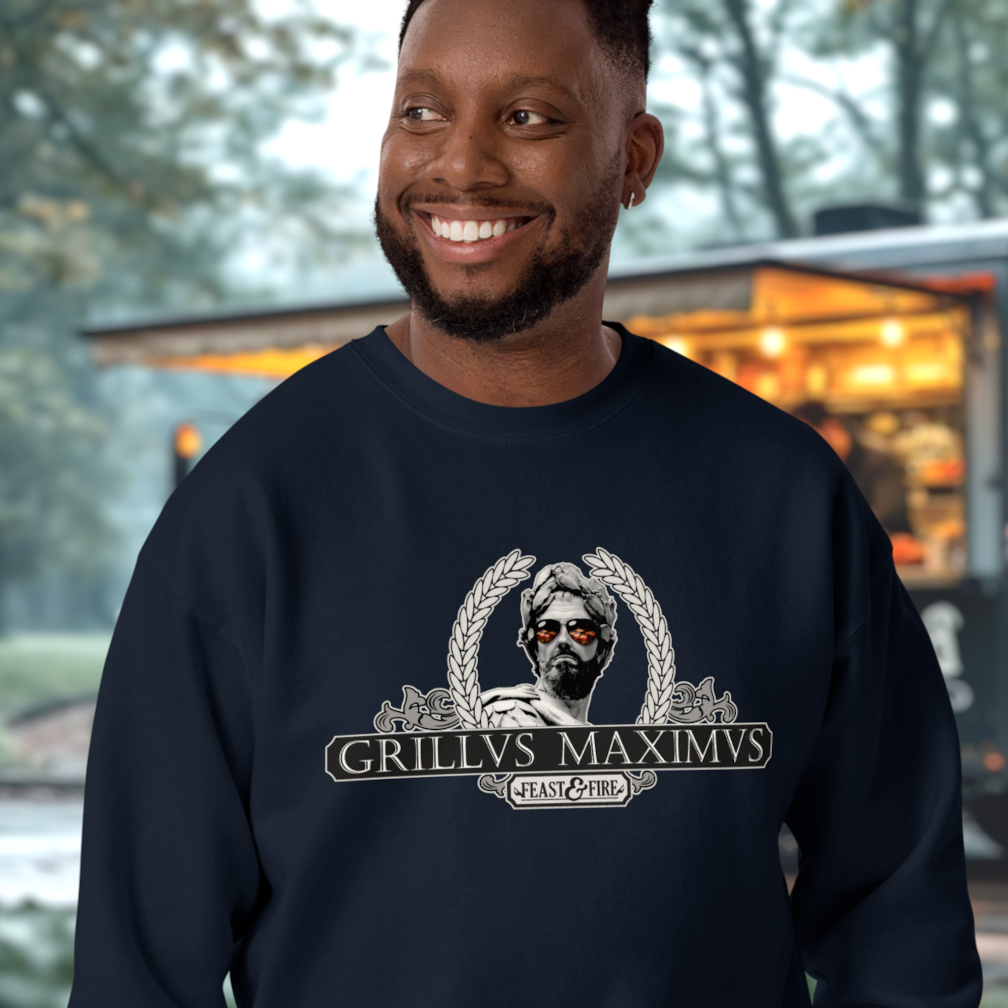 Sweatshirt - GRILLVS MAXIMVS BANNER & SCROLLS
