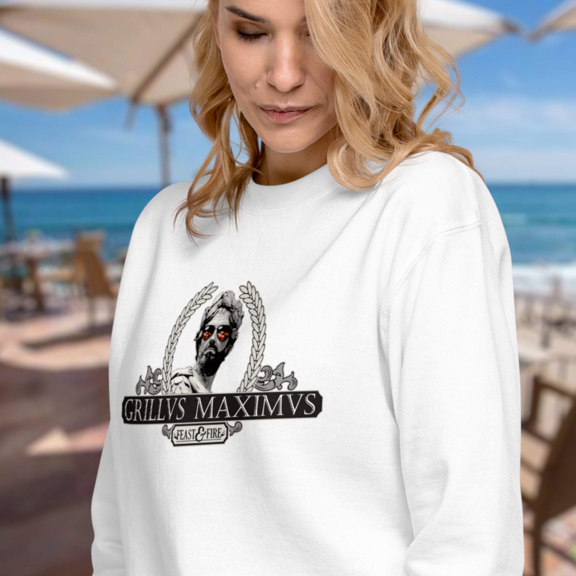 Sweatshirt - GRILLVS MAXIMVS BANNER & SCROLLS