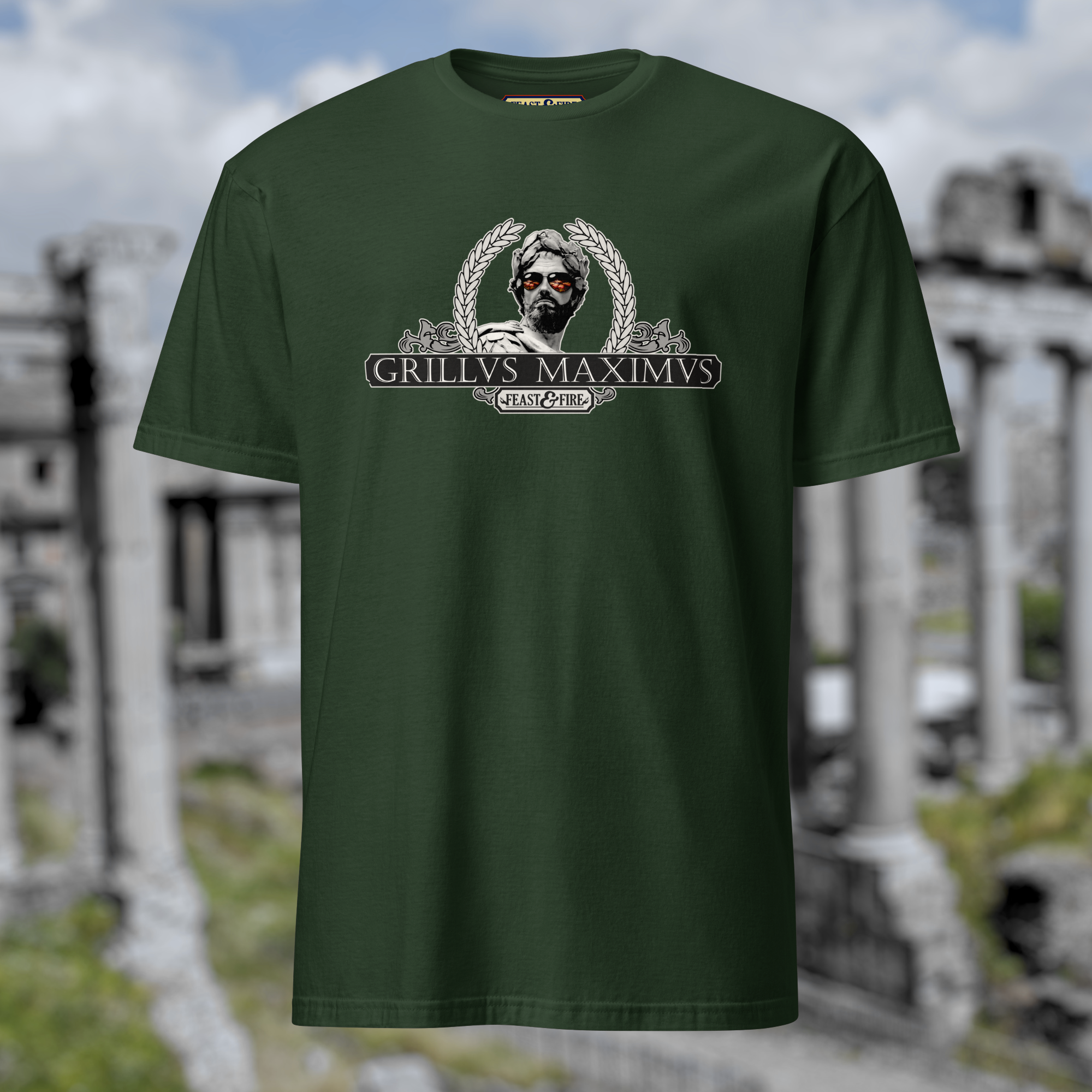 T-Shirt - GRILLVS MAXIMVS BANNER & SCROLLS