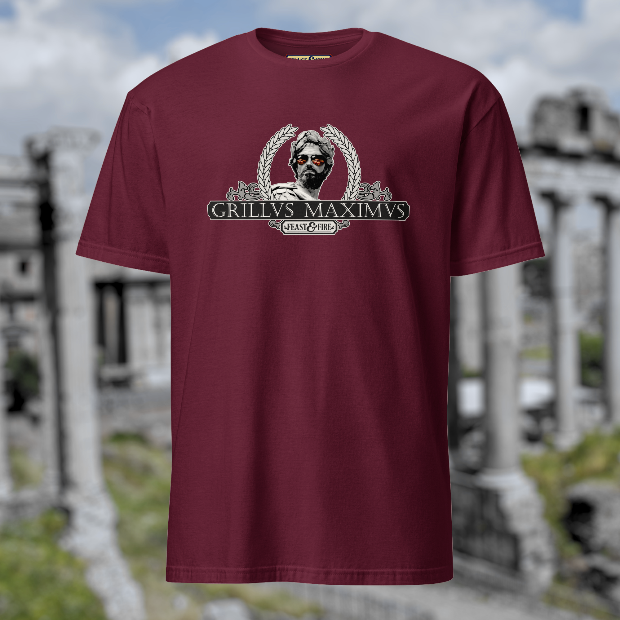 T-Shirt - GRILLVS MAXIMVS BANNER & SCROLLS