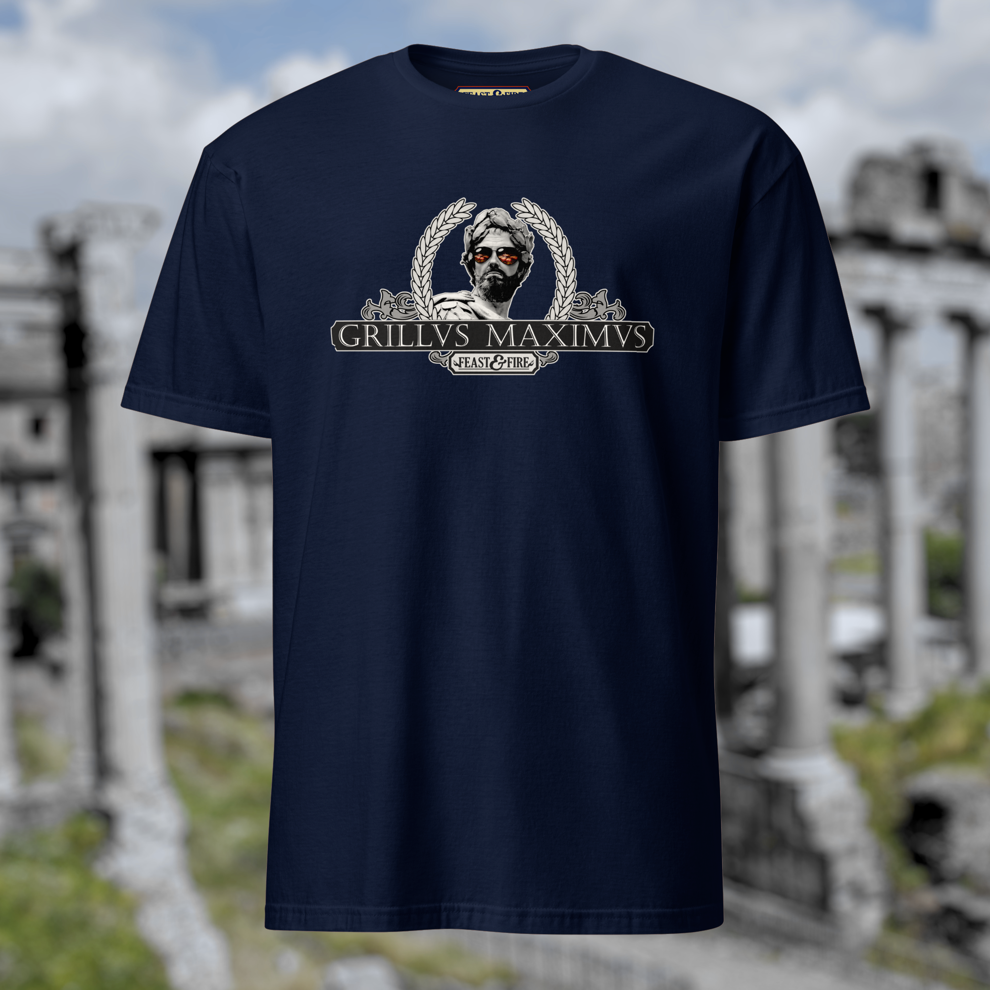 T-Shirt - GRILLVS MAXIMVS BANNER & SCROLLS