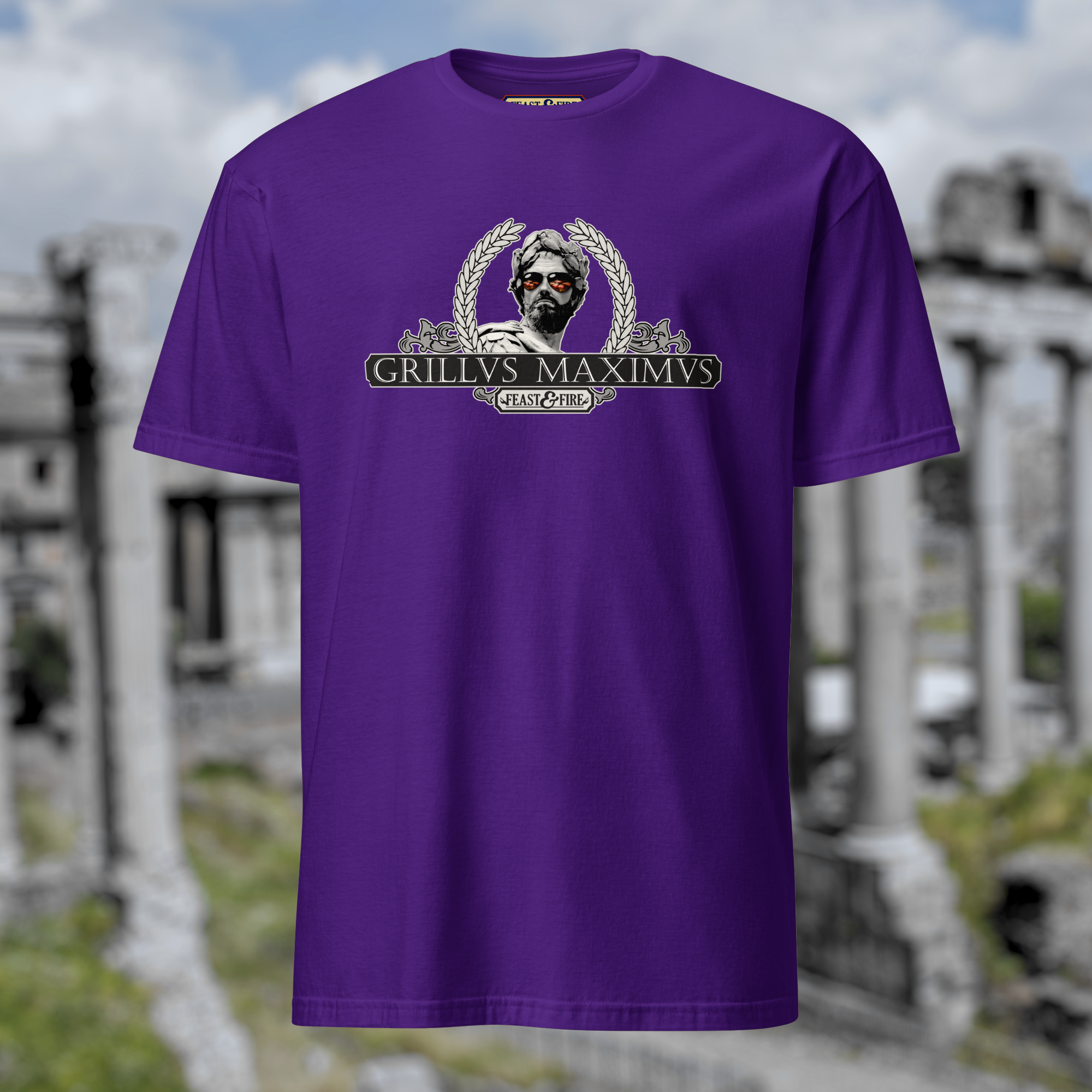 T-Shirt - GRILLVS MAXIMVS BANNER & SCROLLS