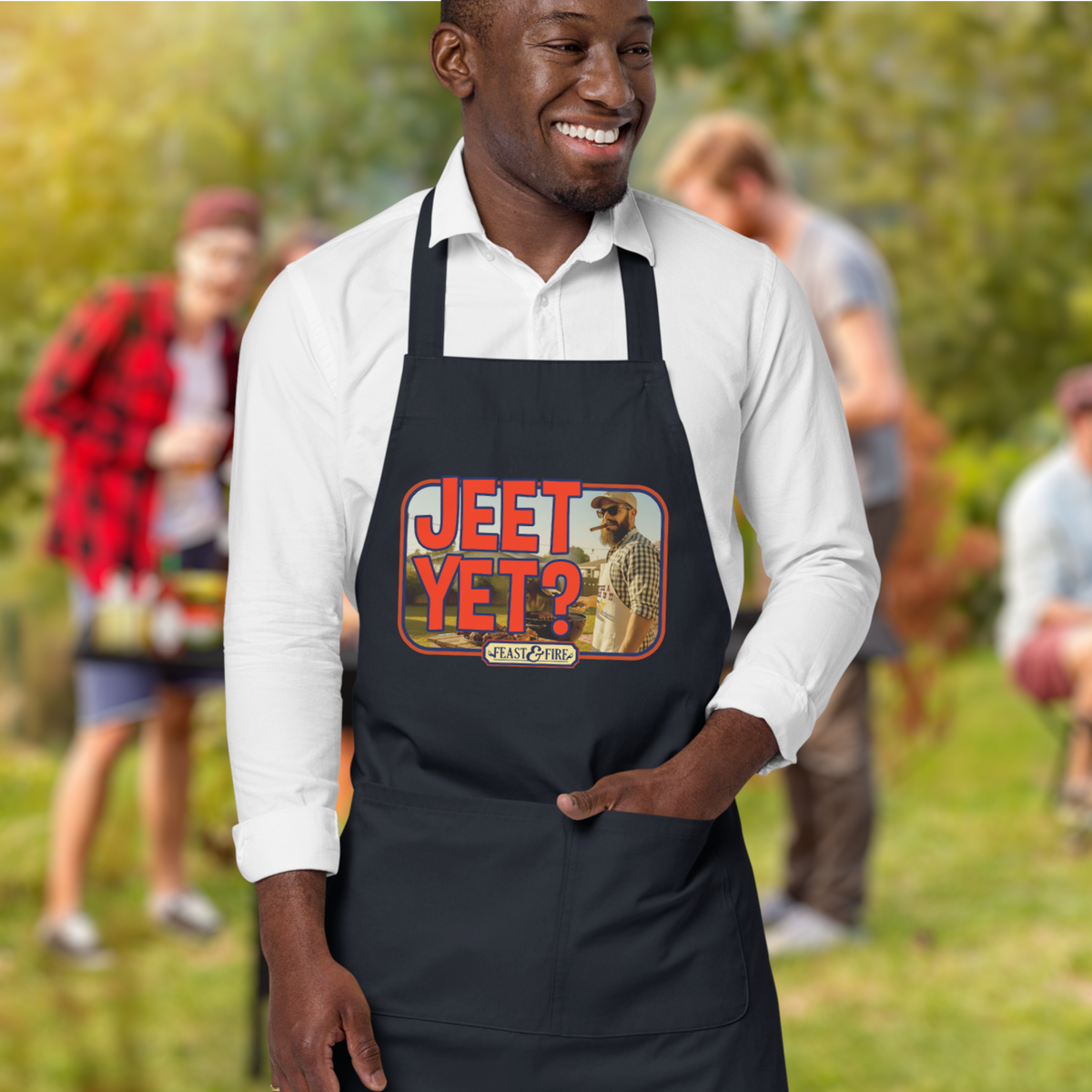 Organic Cotton Apron - JEET YET?