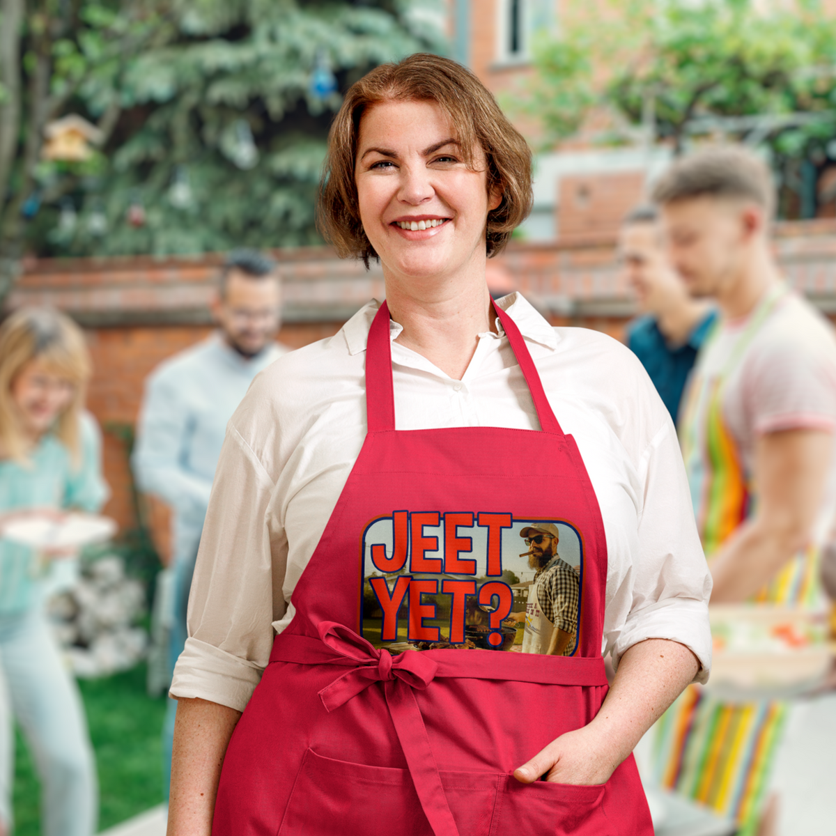 Organic Cotton Apron - JEET YET?